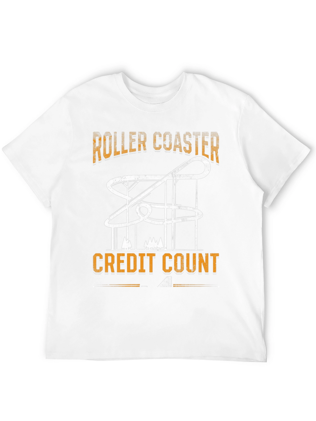 Roller Coaster Credit Count T-Shirt