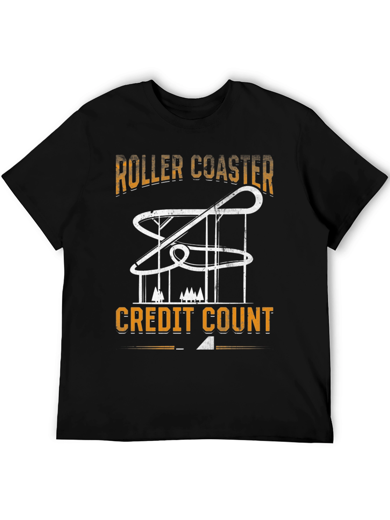Roller Coaster Credit Count T-Shirt