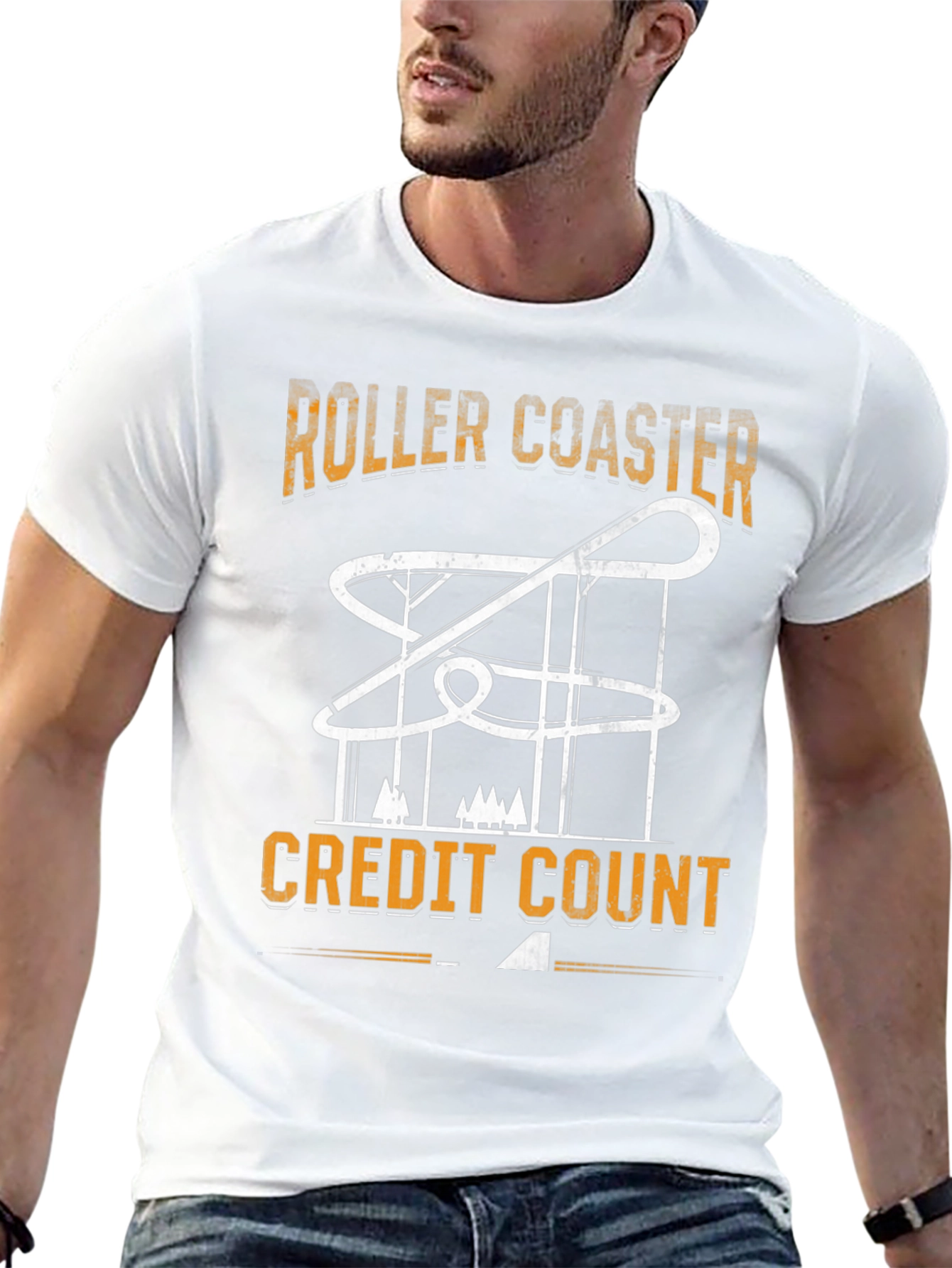 Roller Coaster Credit Count T-Shirt