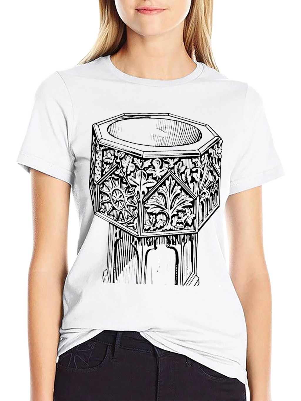 Ornate Font Graphic T-Shirt