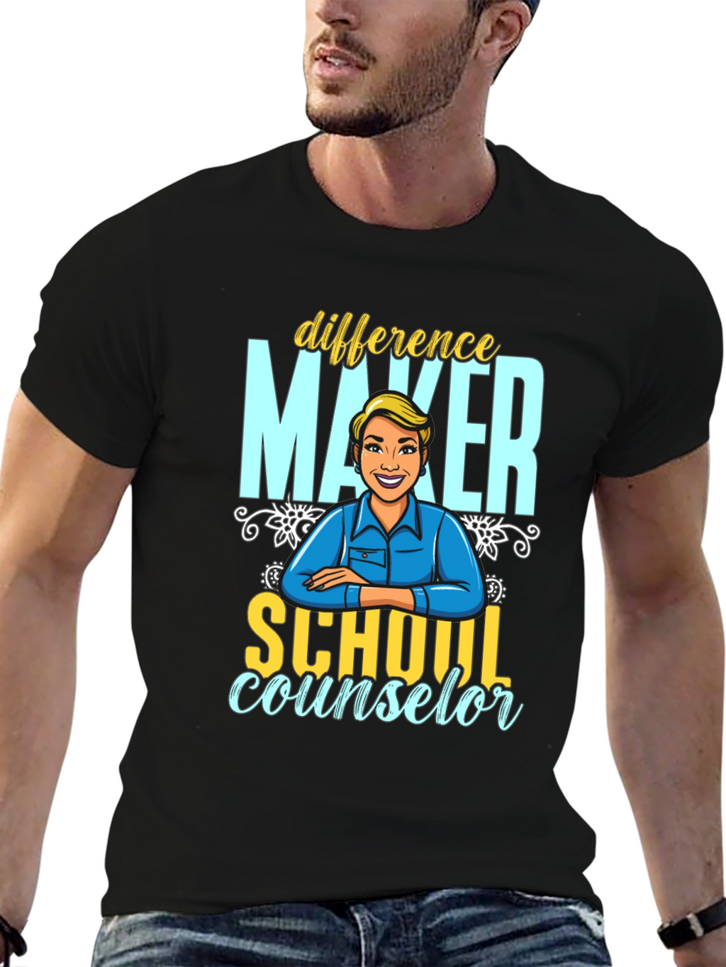 Difference Maker School Counselor T-Shirt