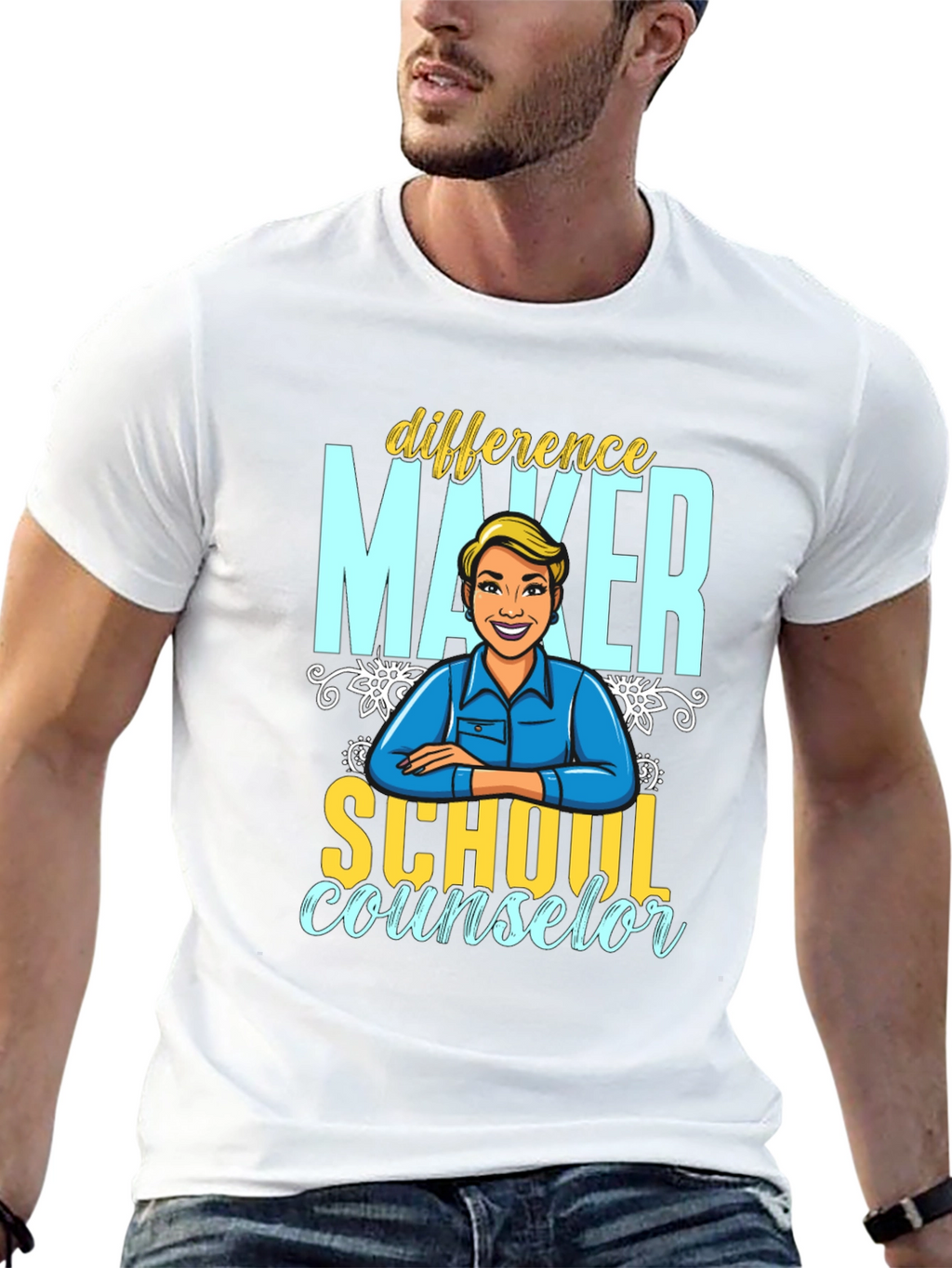 Difference Maker School Counselor T-Shirt