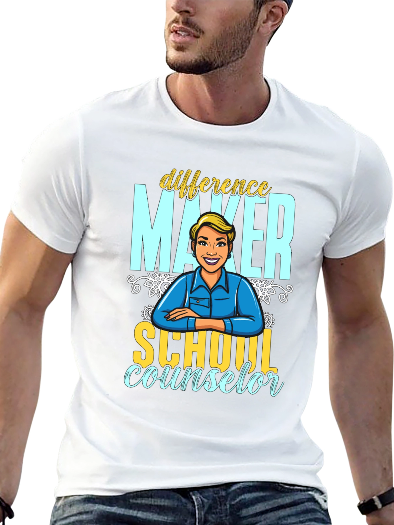 Difference Maker School Counselor T-Shirt