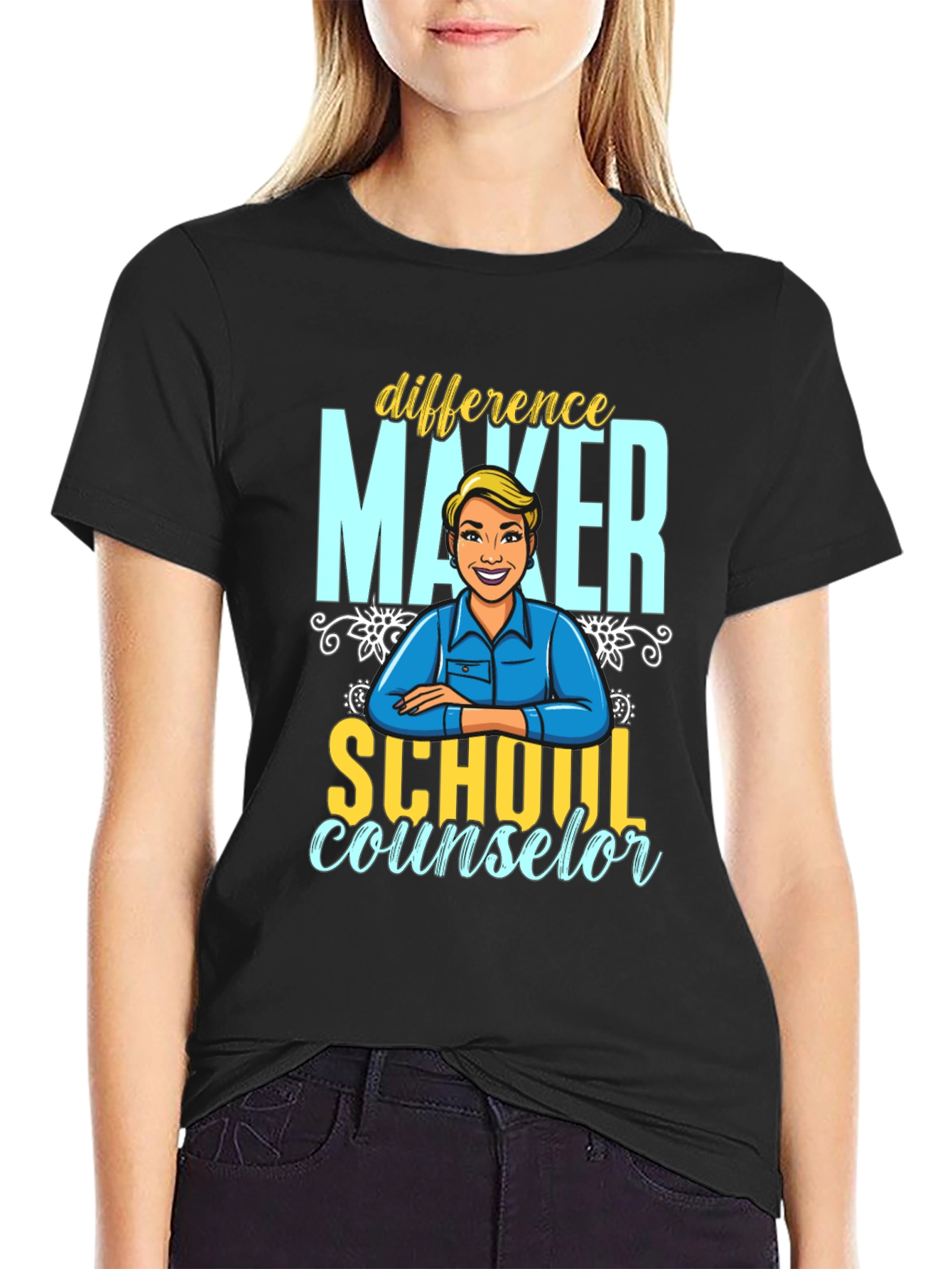 Difference Maker School Counselor T-Shirt