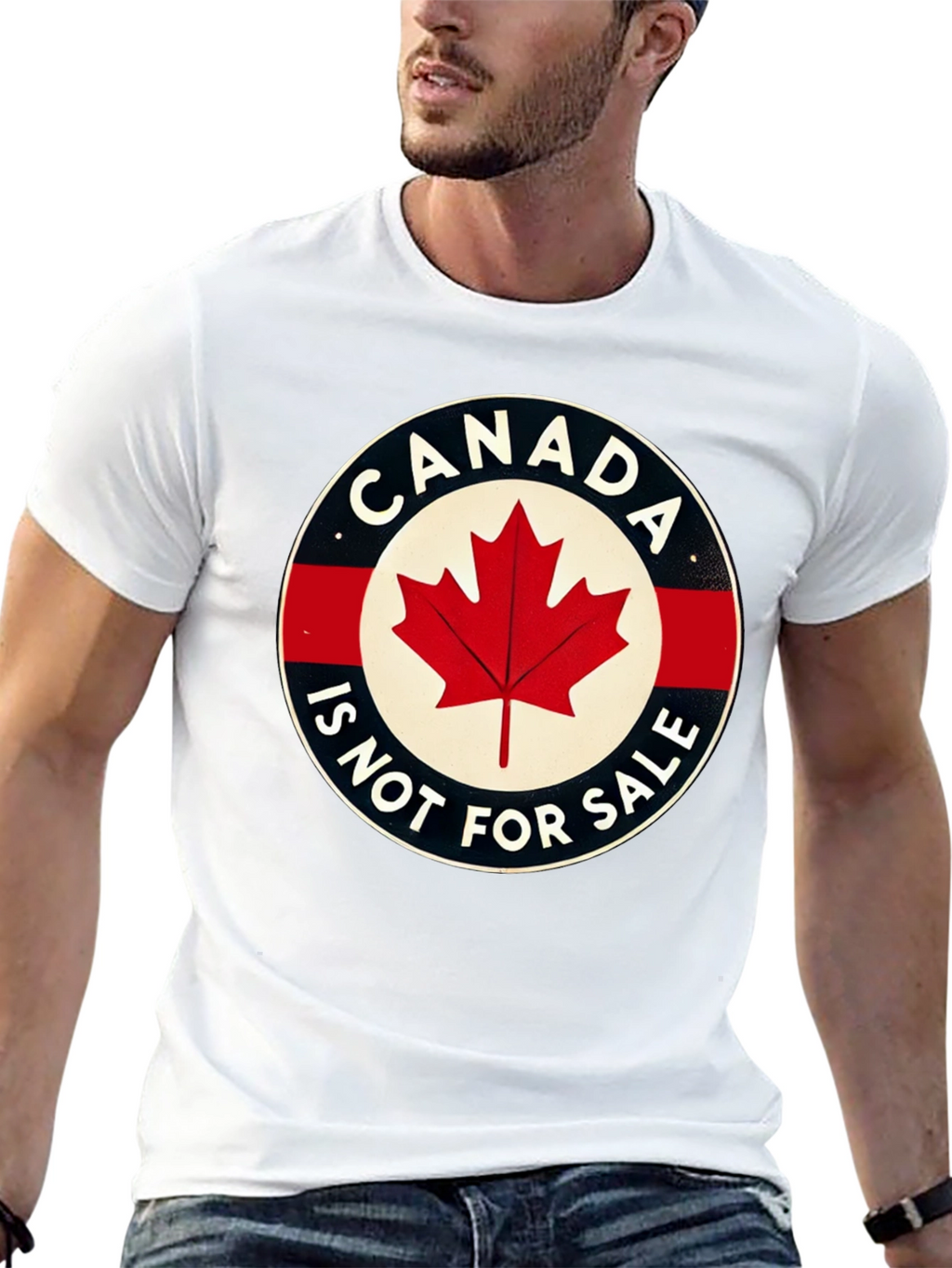 Canada Is Not For Sale Graphic T-Shirt