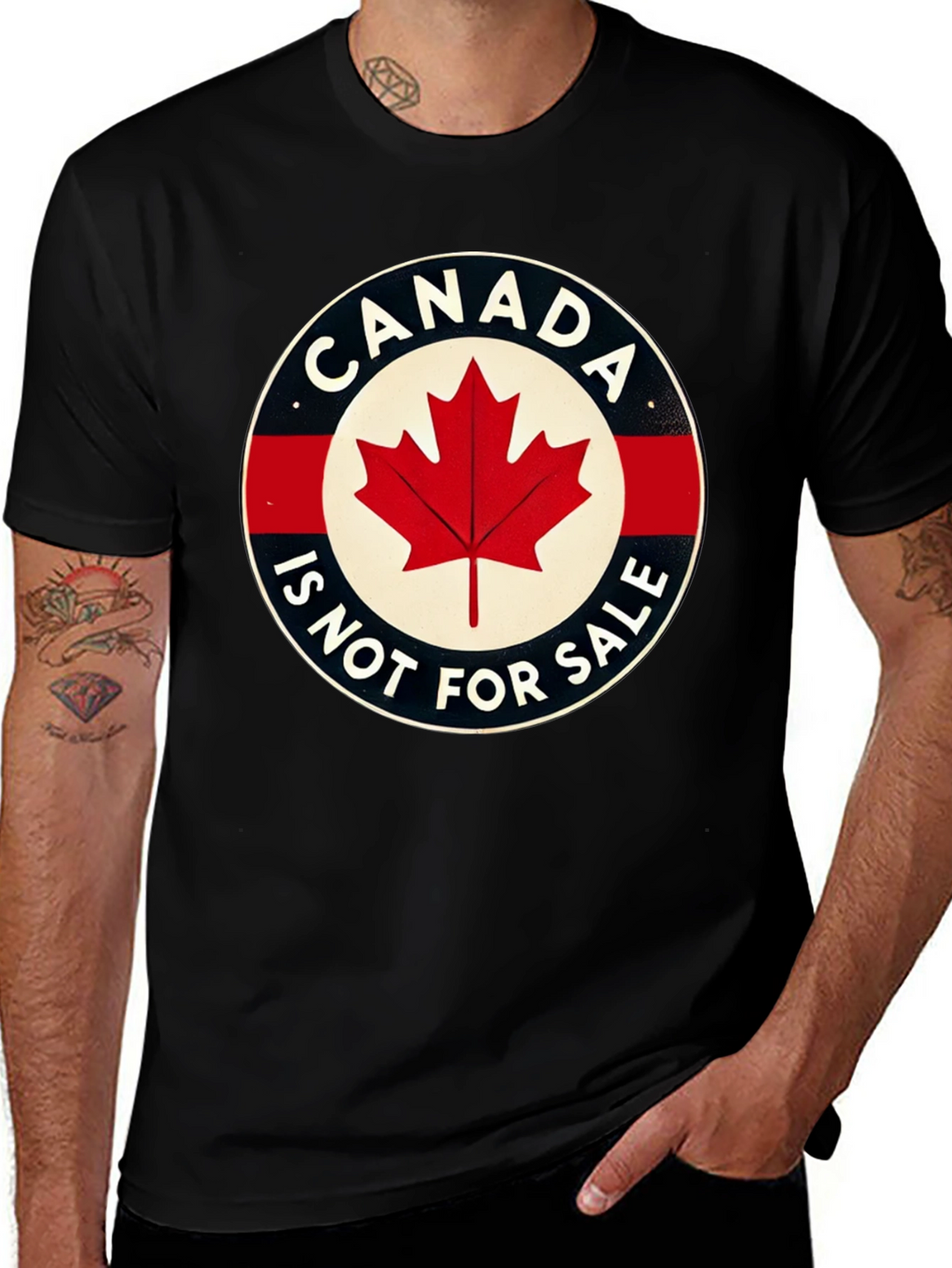 Canada Is Not For Sale Graphic T-Shirt