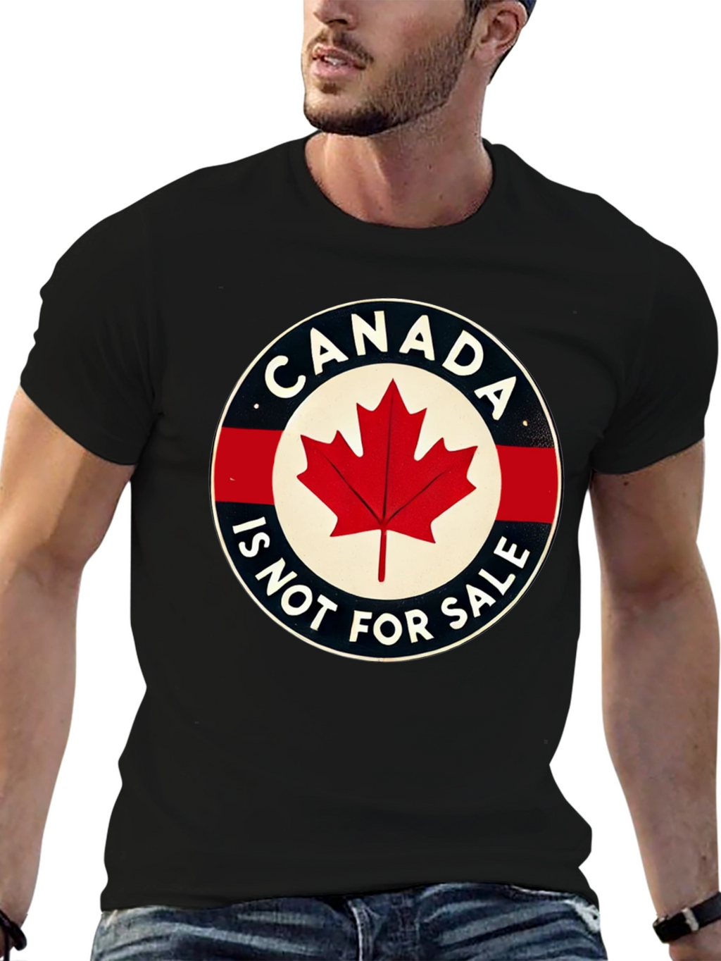 Canada Is Not For Sale Graphic T-Shirt
