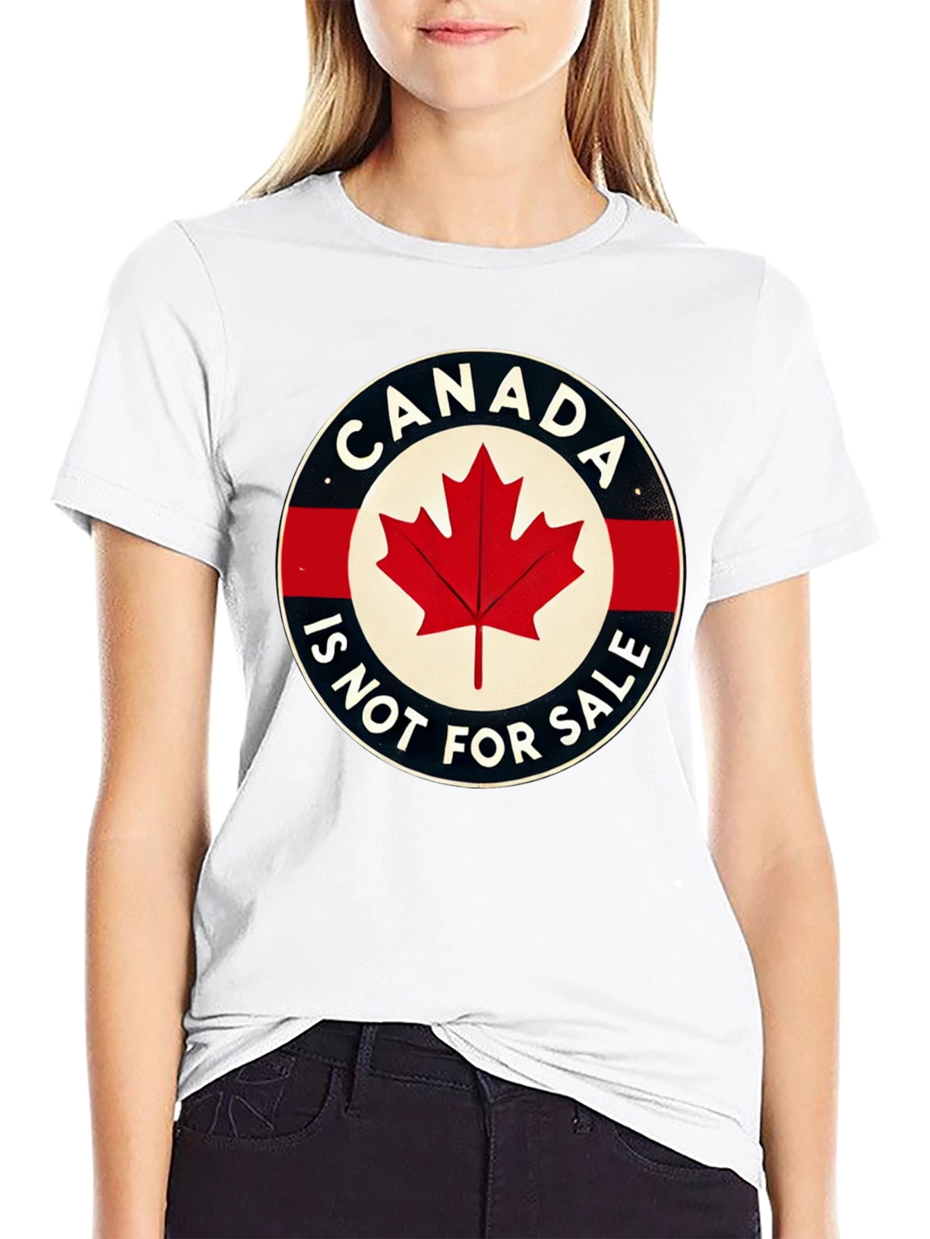 Canada Is Not For Sale Graphic T-Shirt