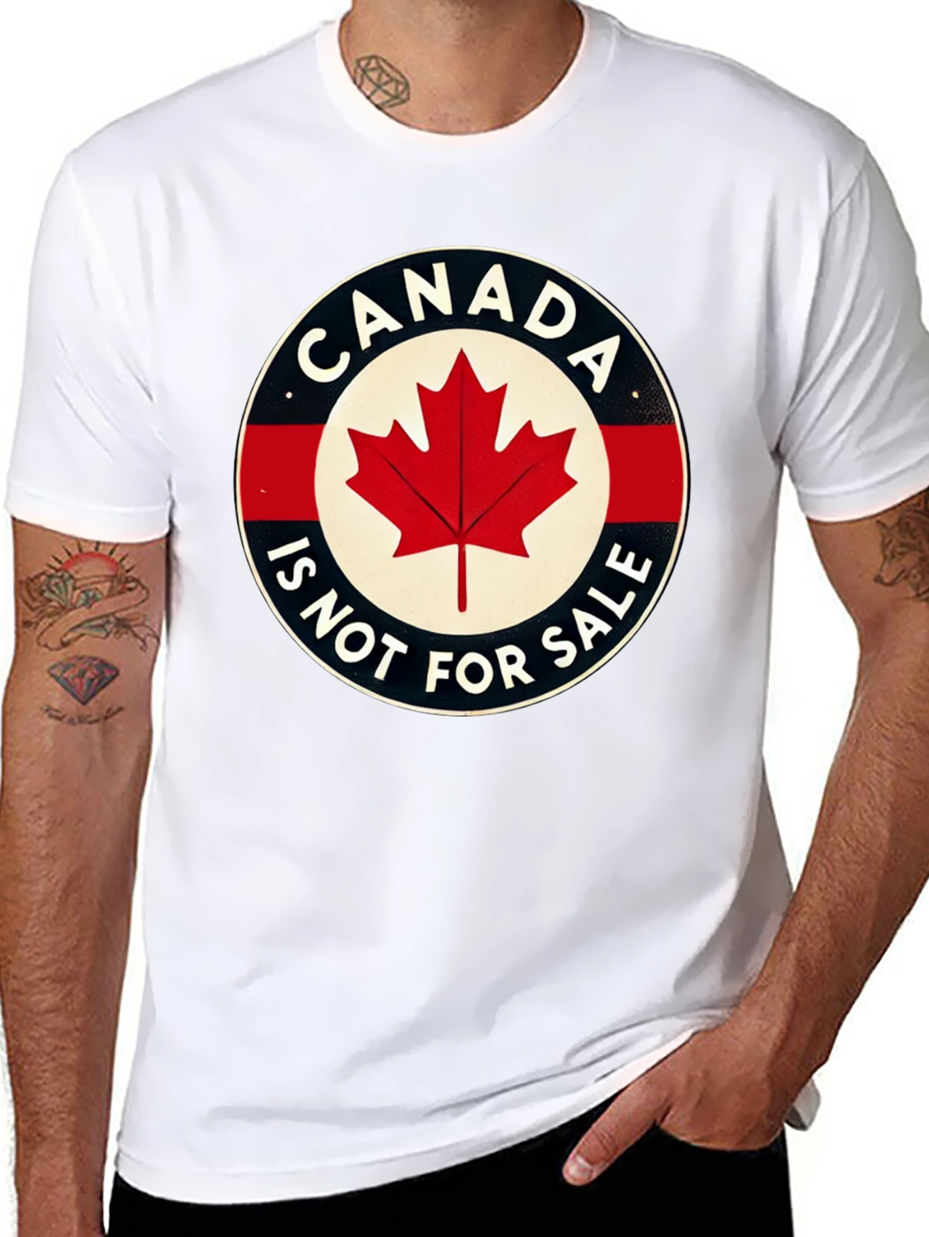 Canada Is Not For Sale Graphic T-Shirt