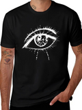 Eye Graphic Black T-Shirt