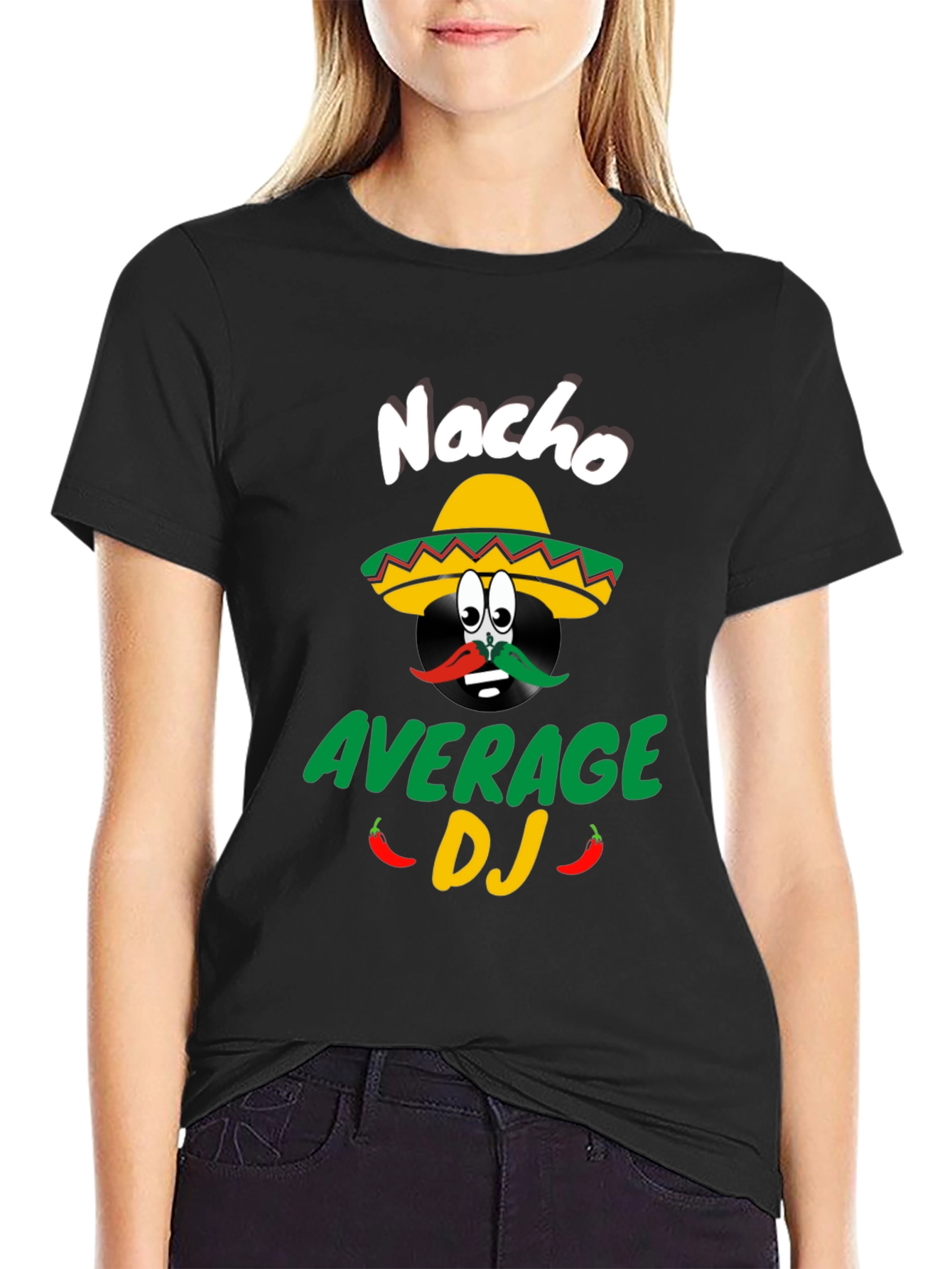 Nacho Average DJ Graphic Tee