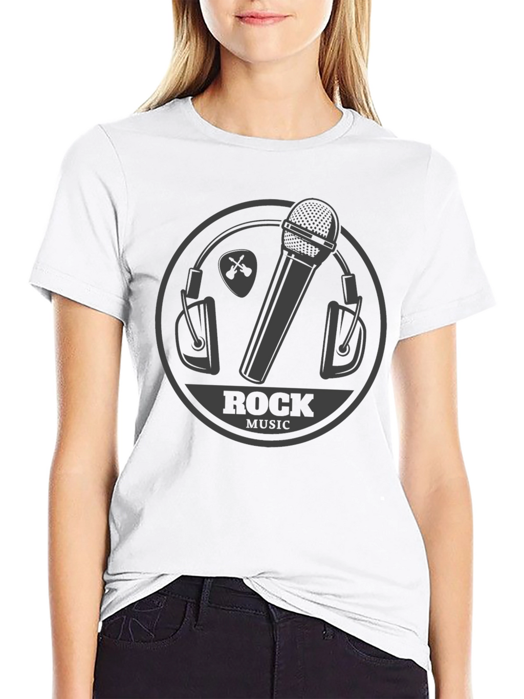 Rock Music Graphic Tee - Stylish Musician T-Shirt