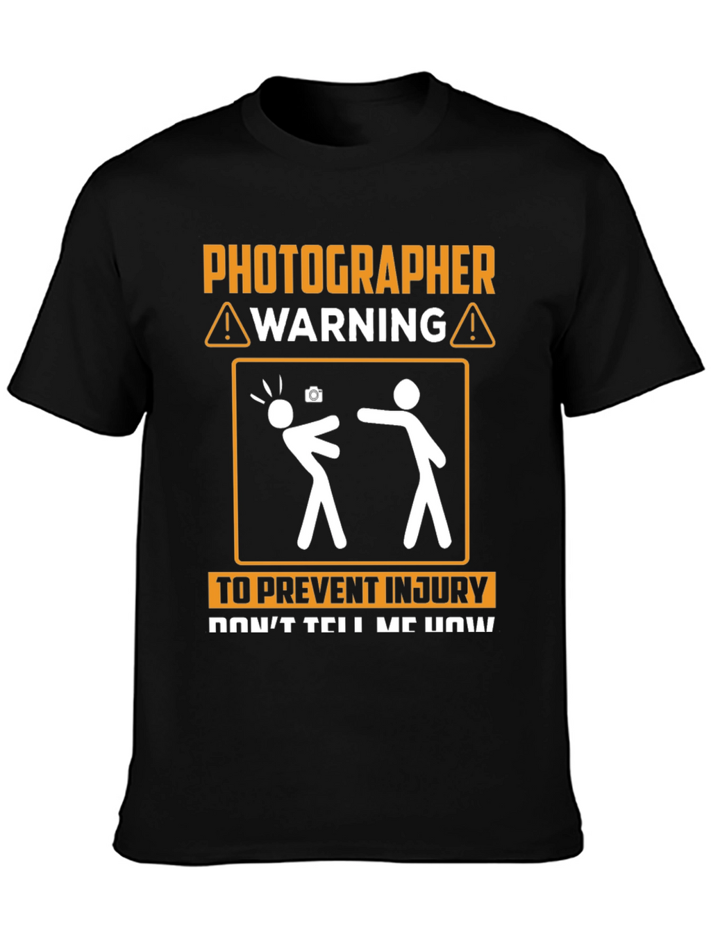 Photographer Warning Graphic Tee