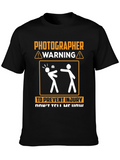 Photographer Warning Graphic Tee