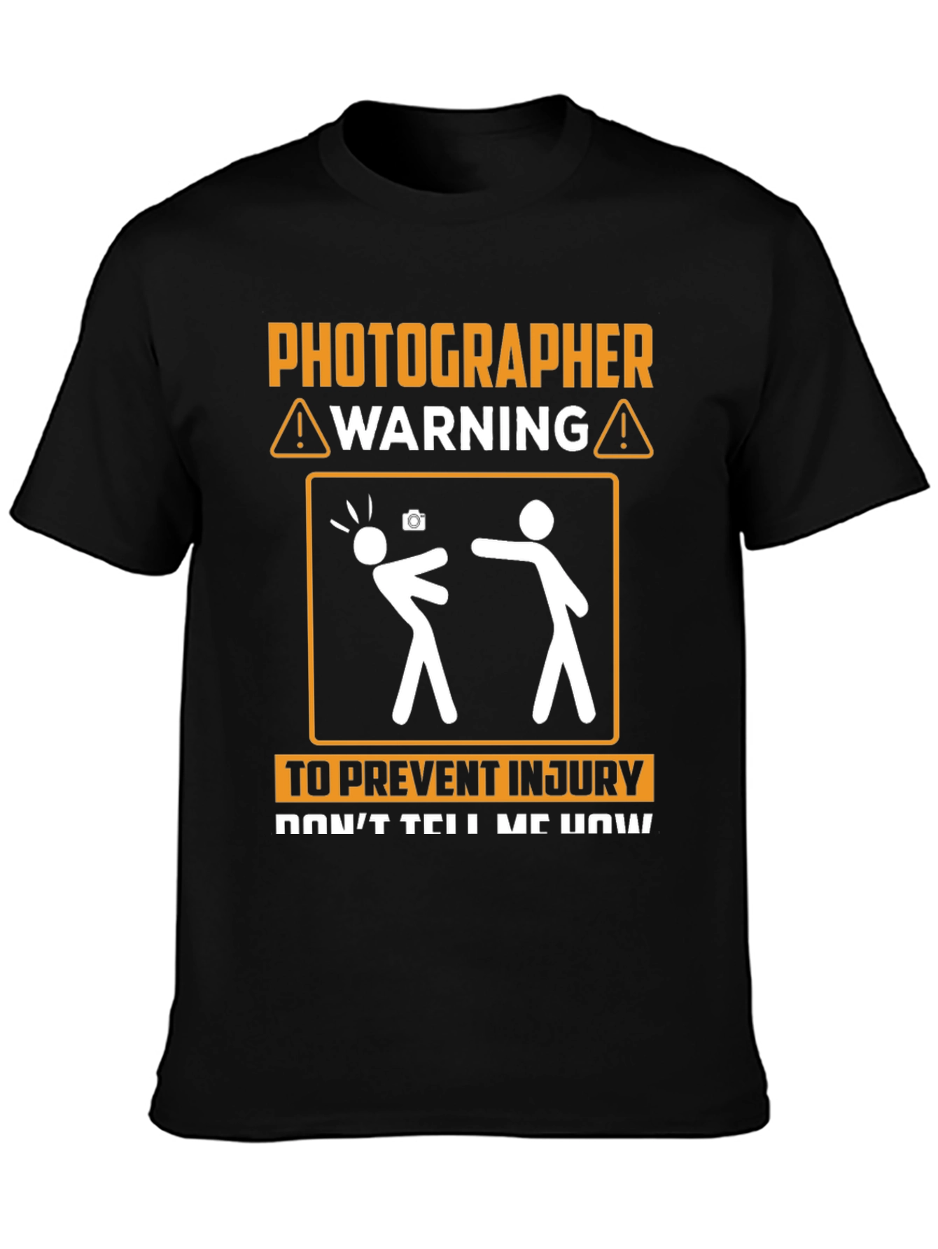 Photographer Warning Graphic Tee