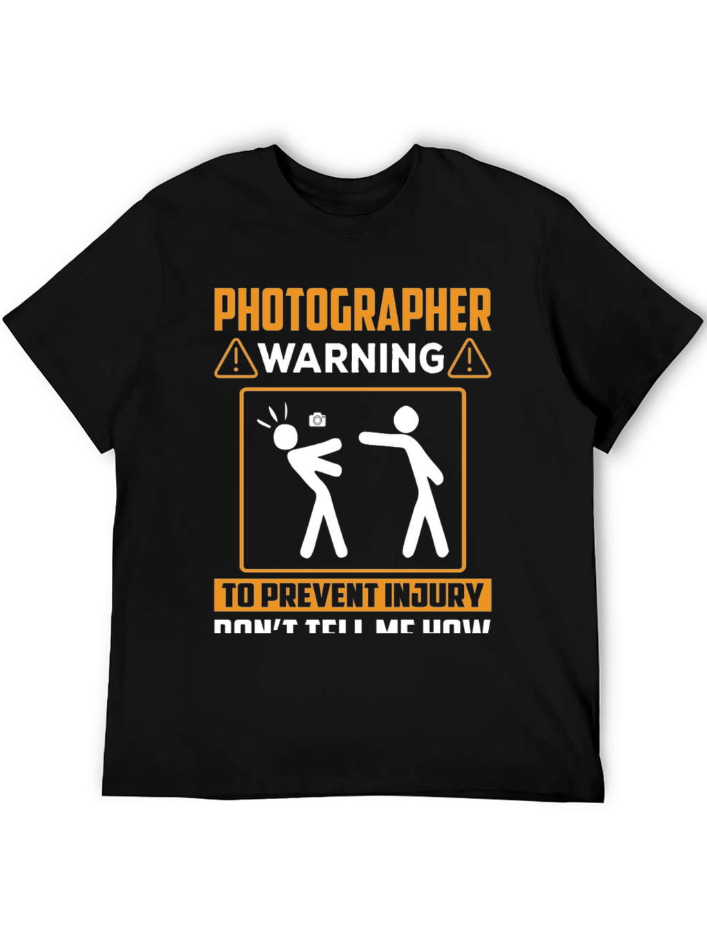 Photographer Warning Graphic Tee