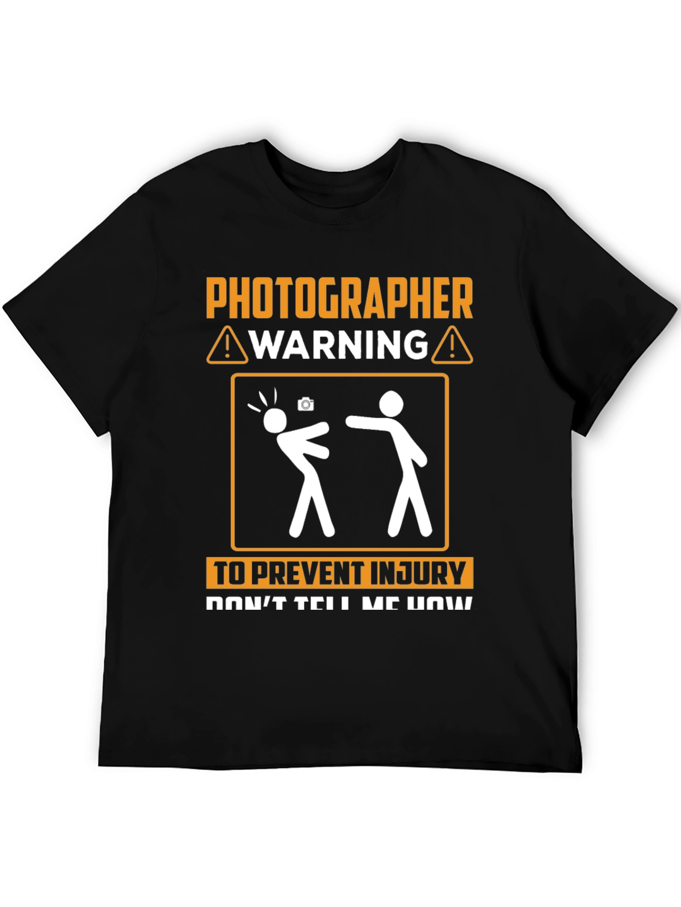 Photographer Warning Graphic Tee