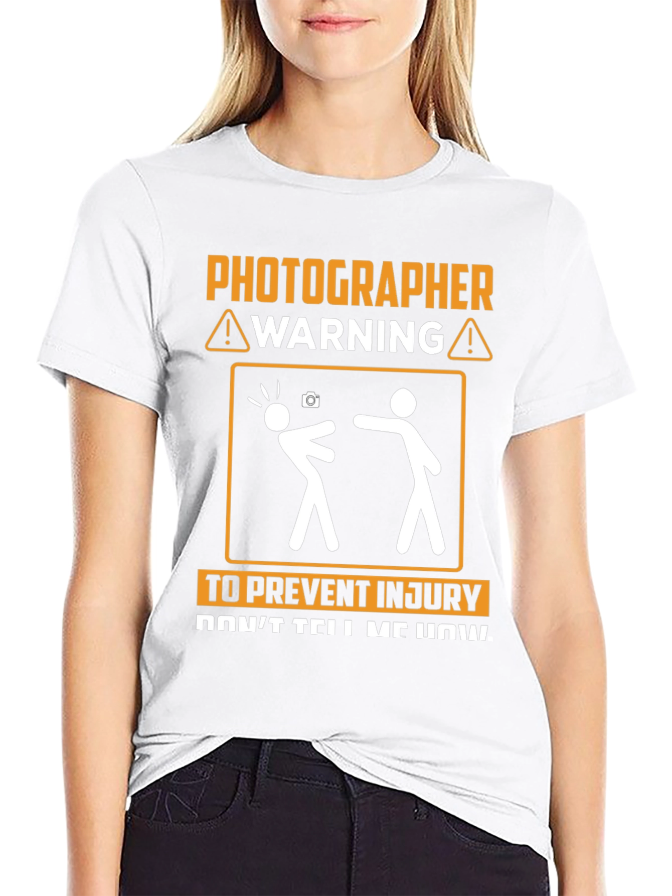 Photographer Warning Graphic Tee