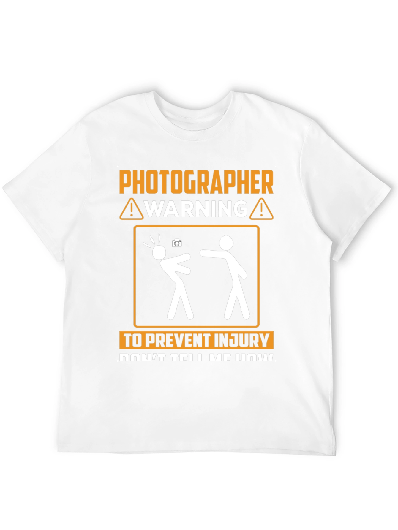Photographer Warning Graphic Tee