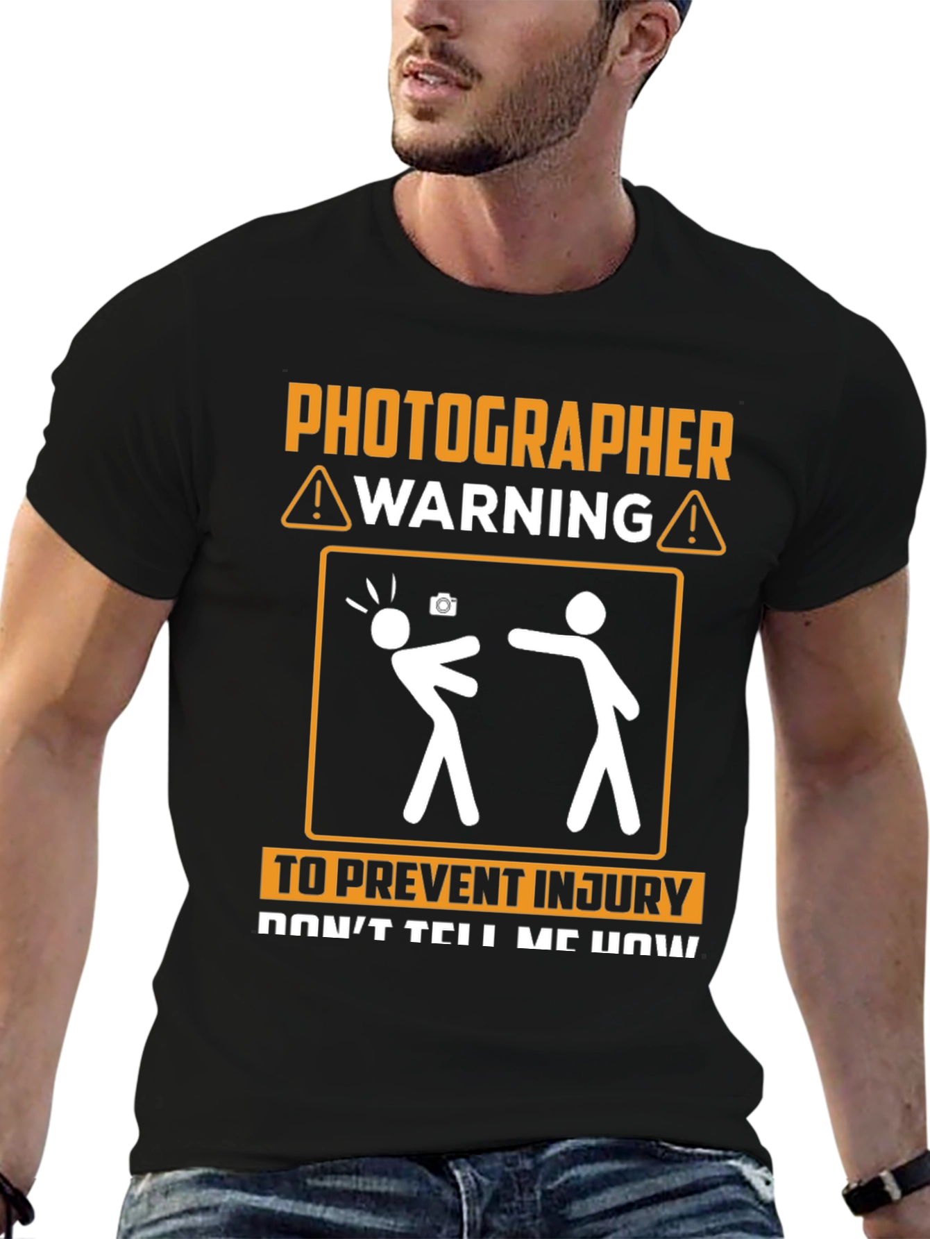 Photographer Warning Graphic Tee