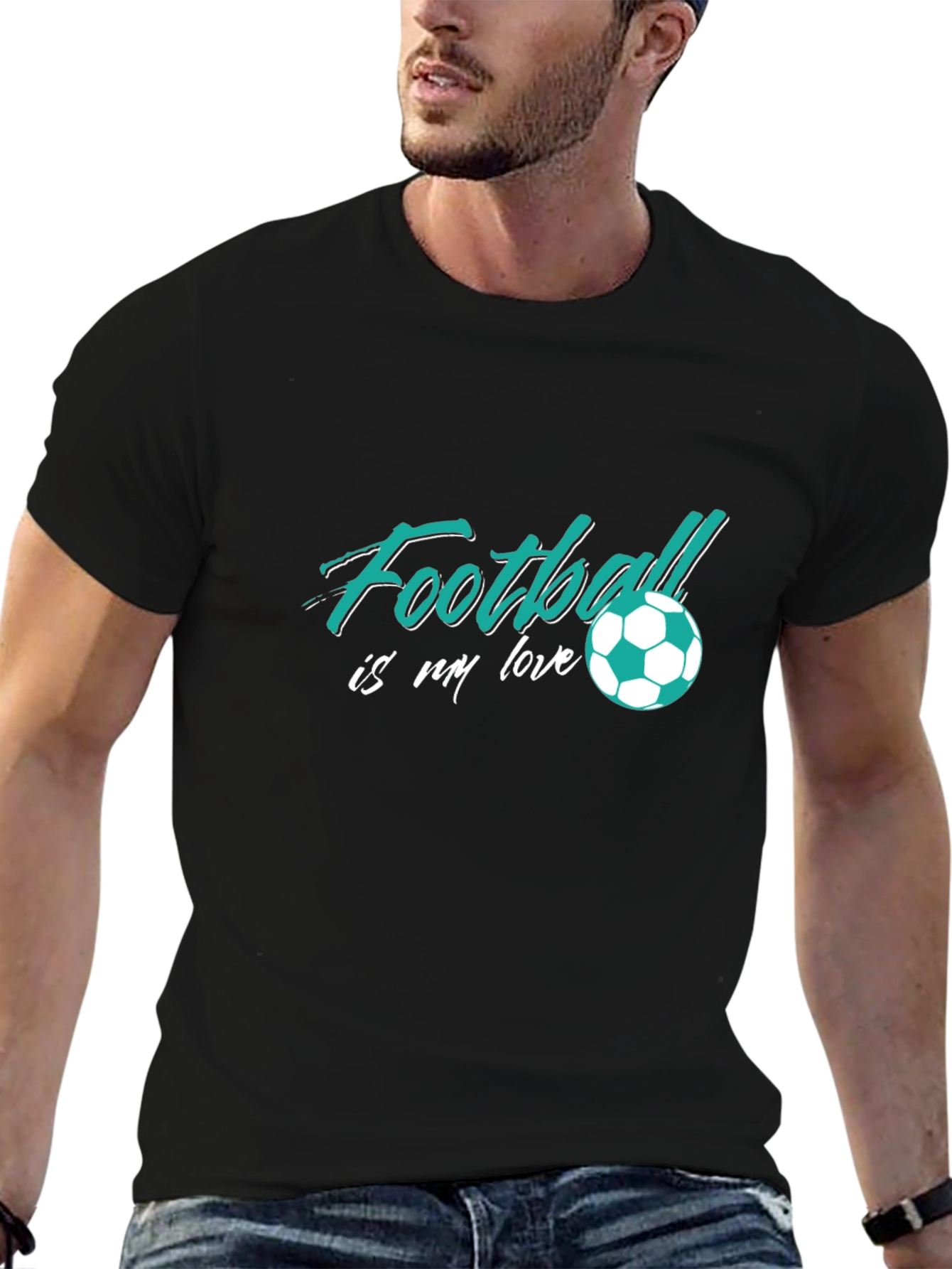 Football is my Love Graphic Tee