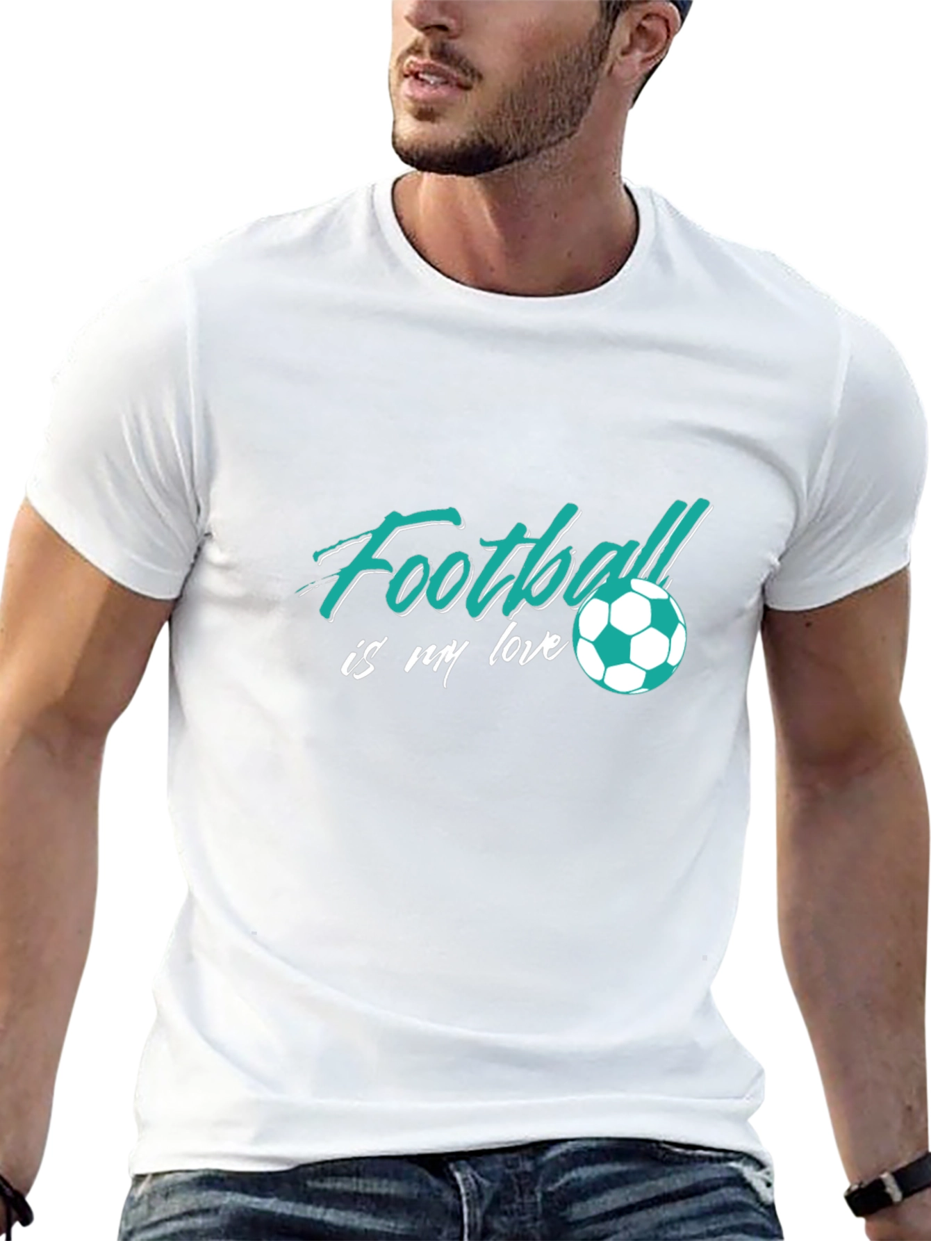 Football is my Love Graphic Tee