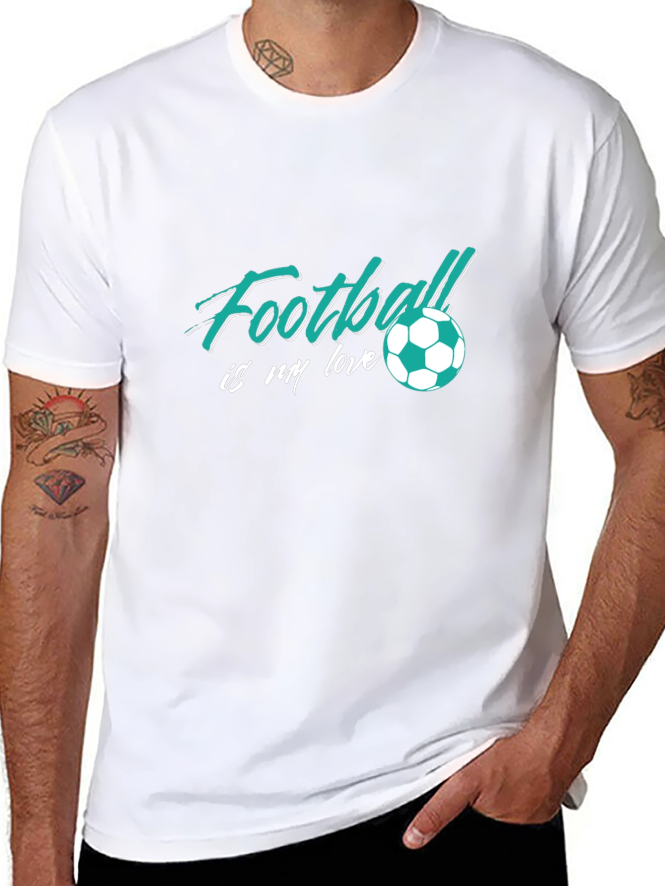 Football is my Love Graphic Tee