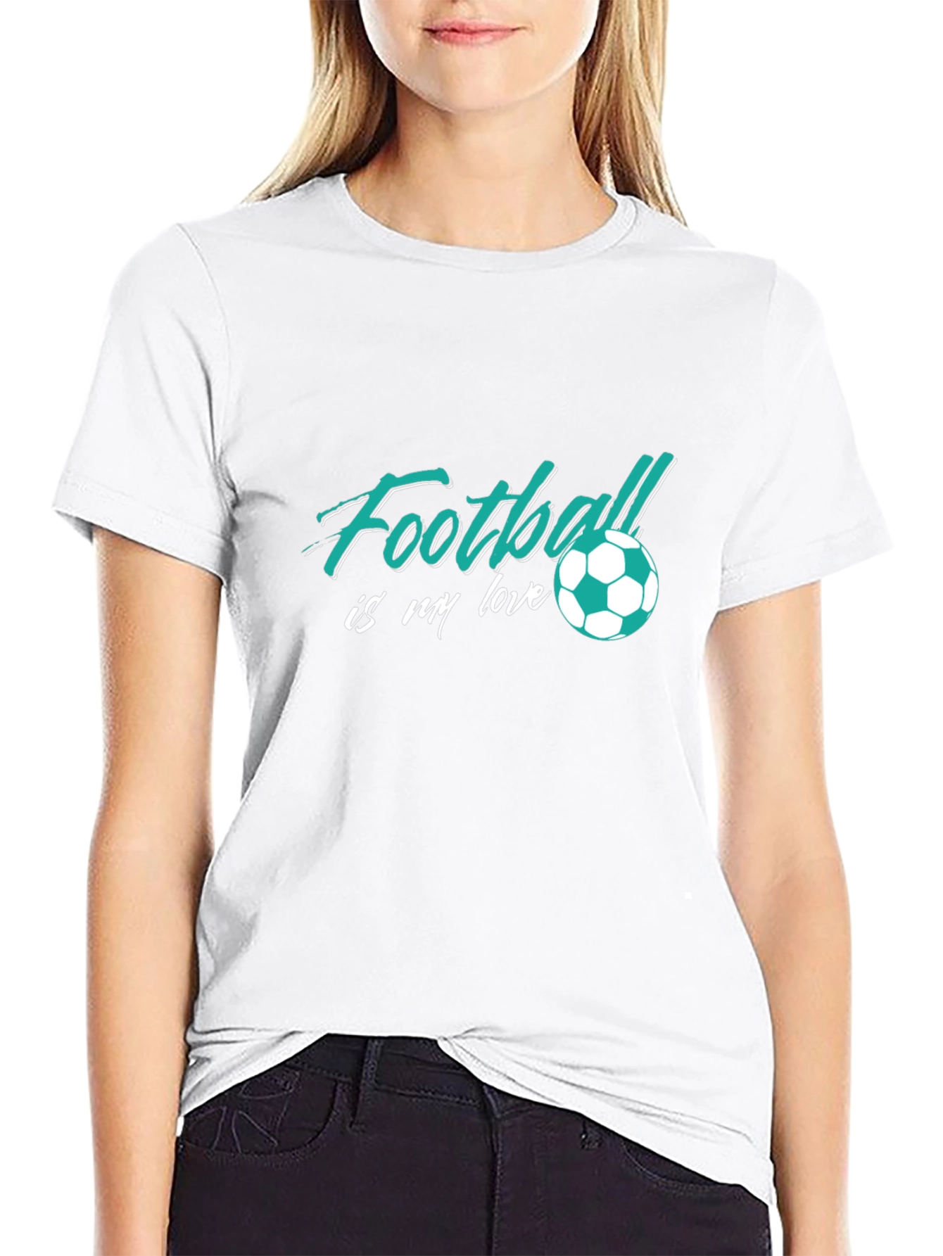 Football is my Love Graphic Tee