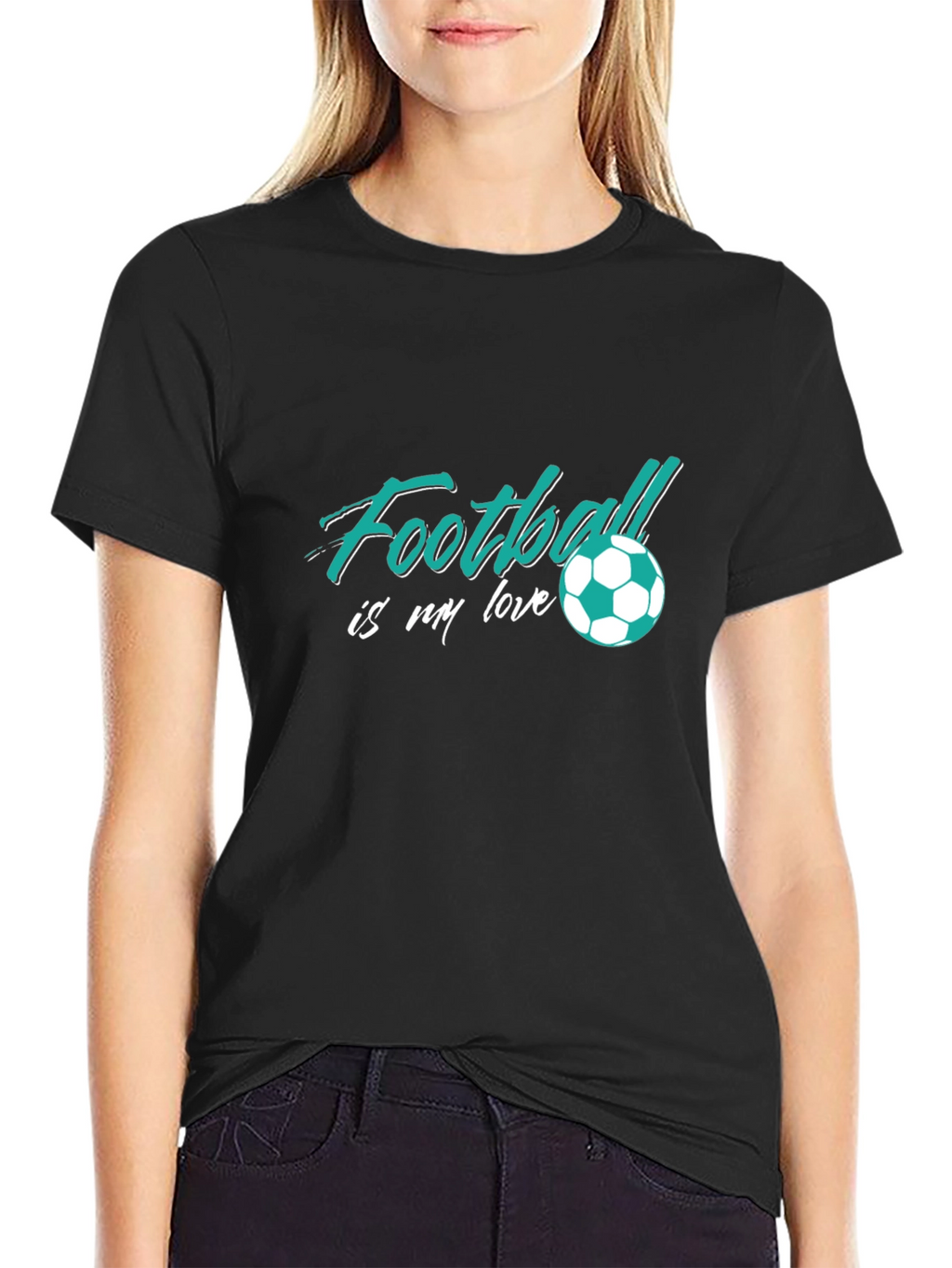 Football is my Love Graphic Tee
