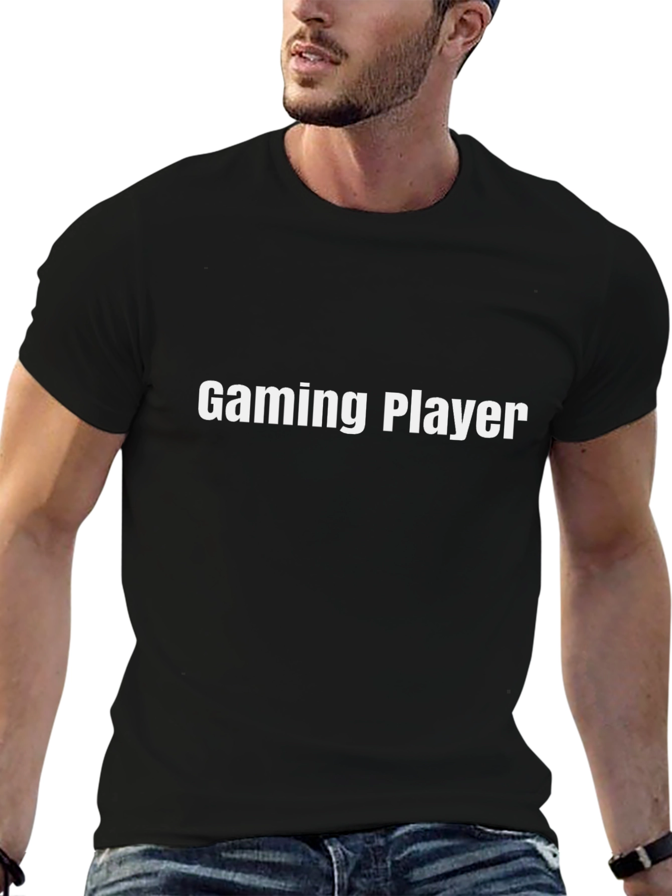 Gaming Player Black T-Shirt