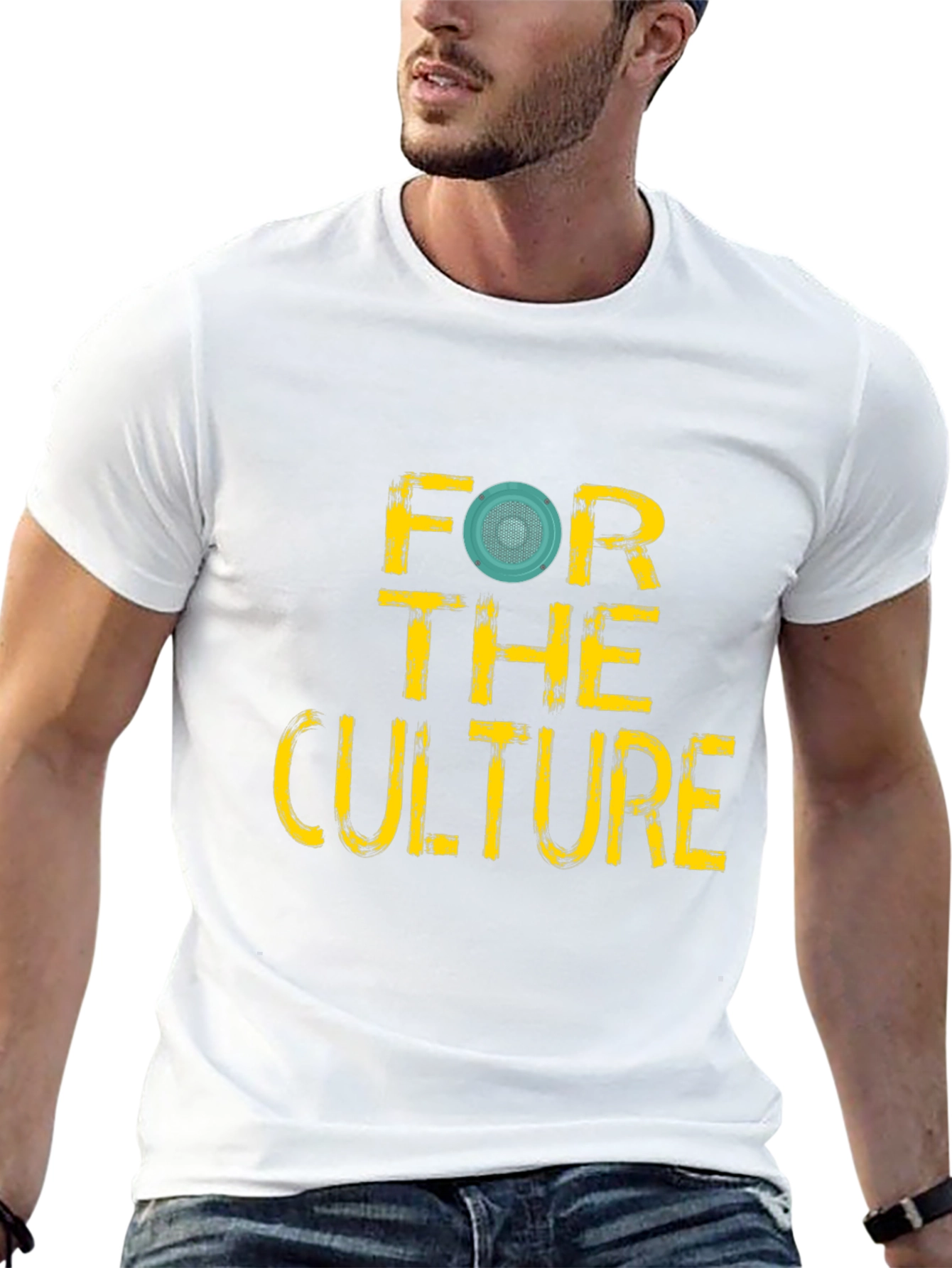 For the Culture Graphic Tee - Black