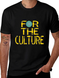 For the Culture Graphic Tee - Black