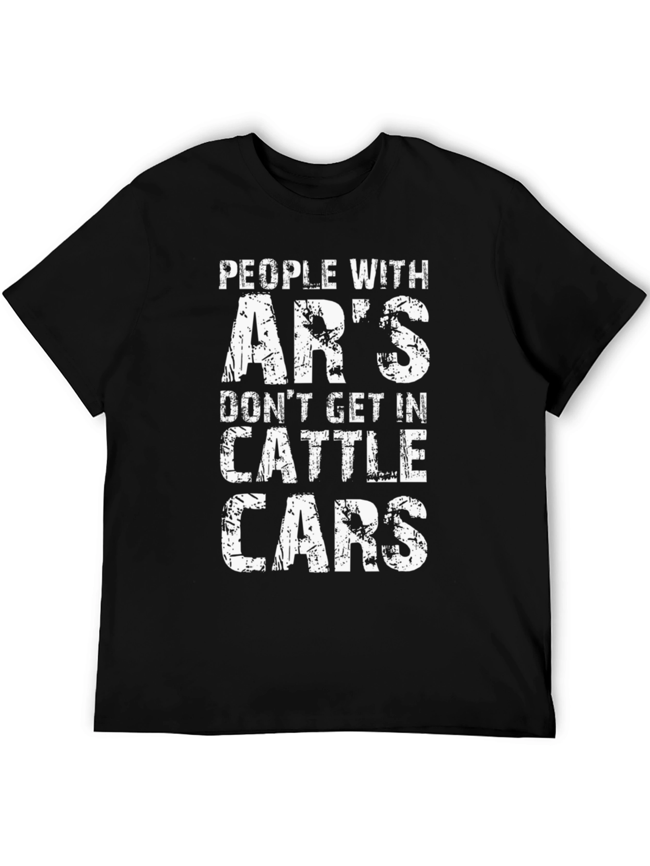 People With ARs T-Shirt - Gun Rights Tee