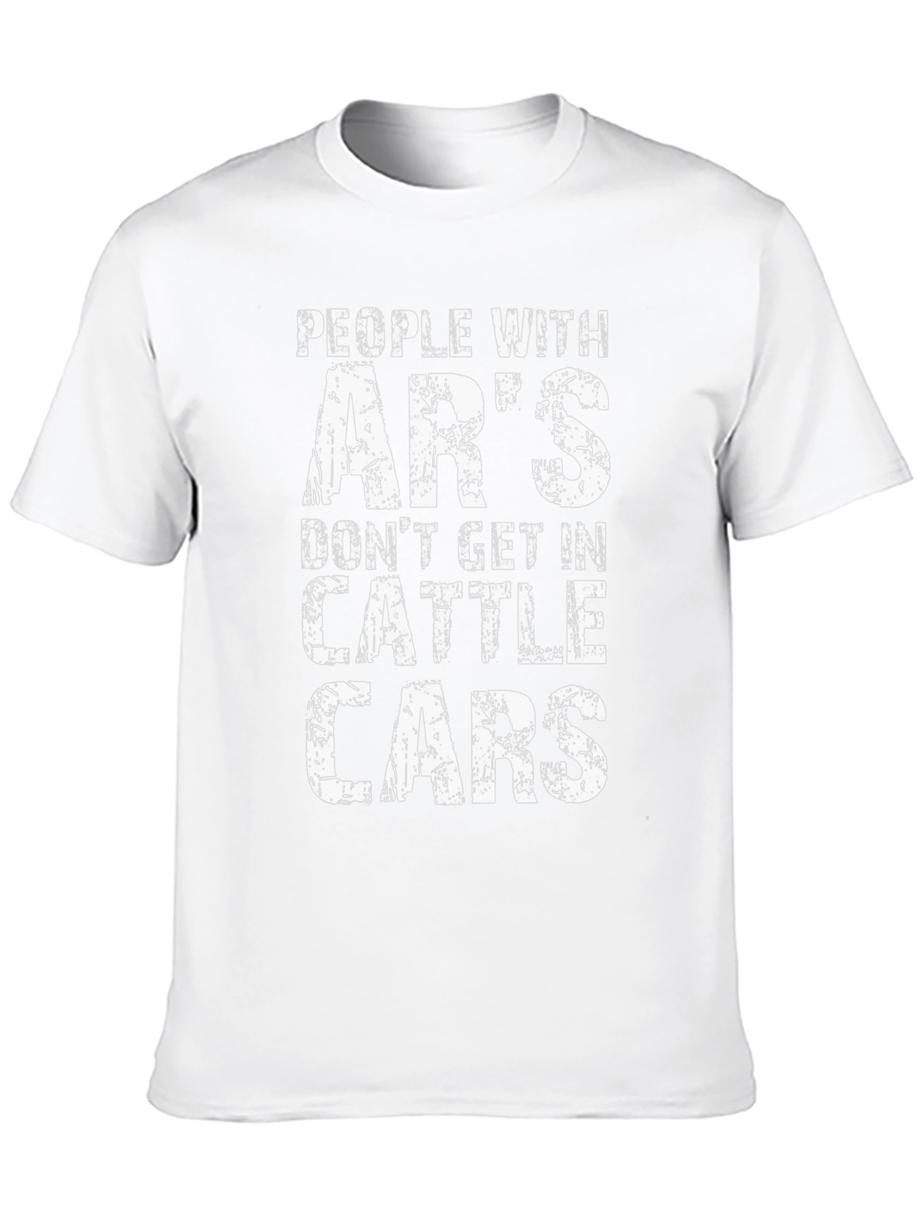 People With ARs T-Shirt - Gun Rights Tee