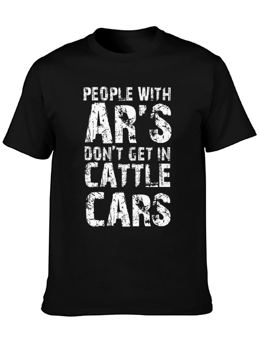 People With ARs T-Shirt - Gun Rights Tee