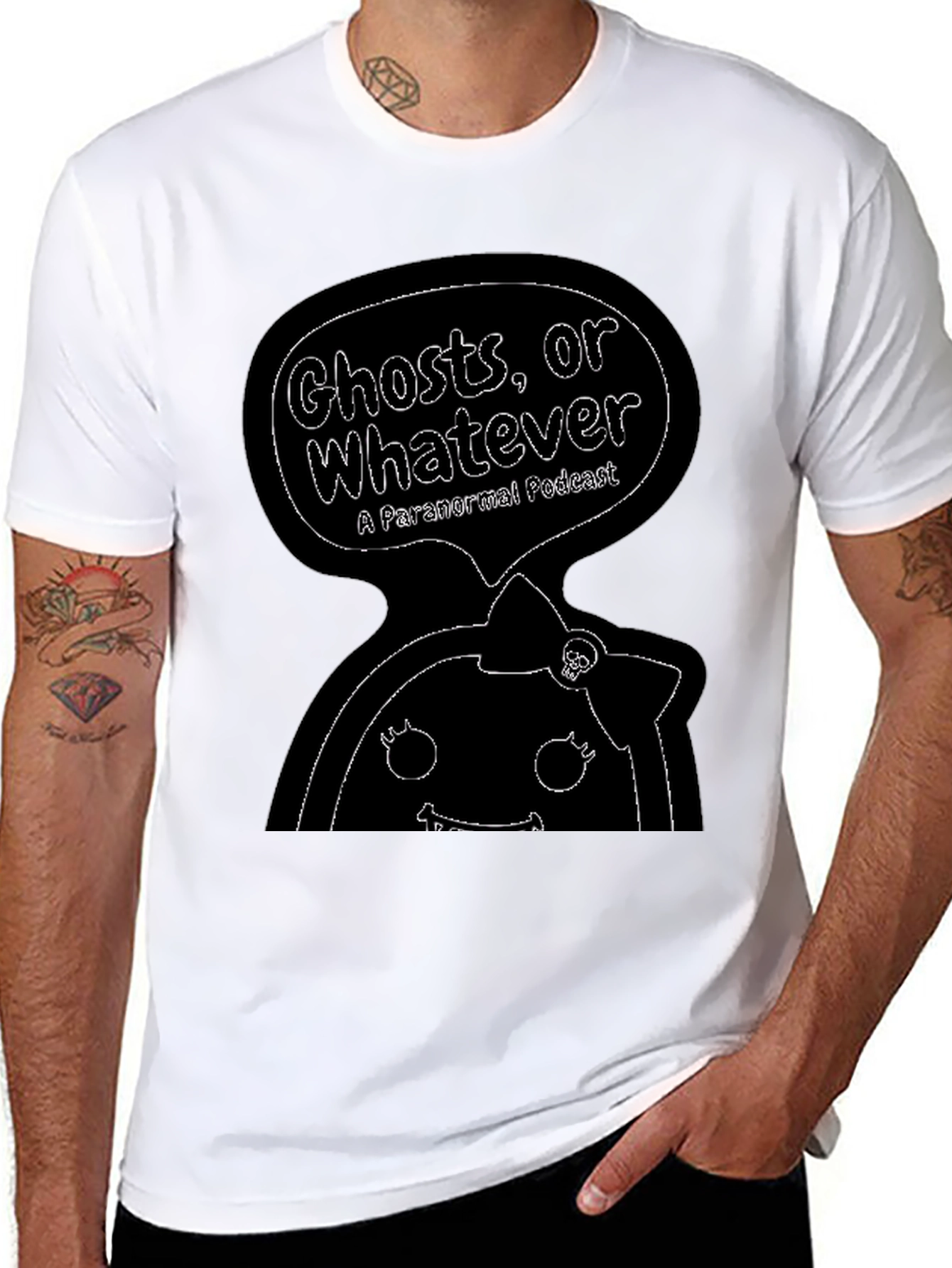 Ghosts Or Whatever Podcast T-Shirt