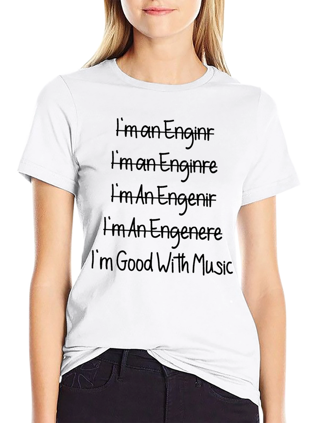 Funny Engineering & Music T-Shirt