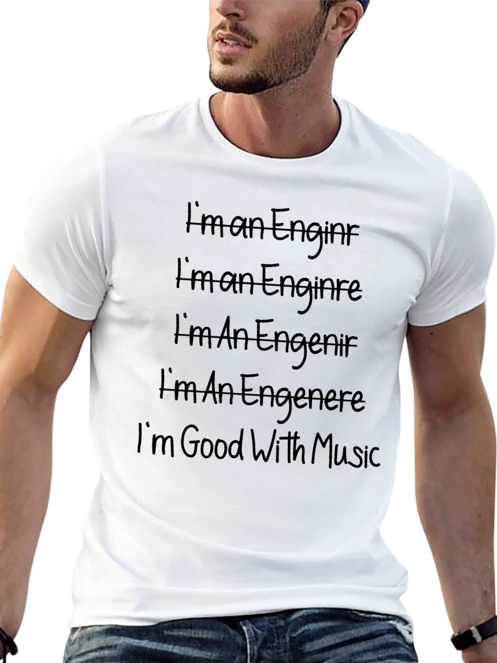 Funny Engineering & Music T-Shirt