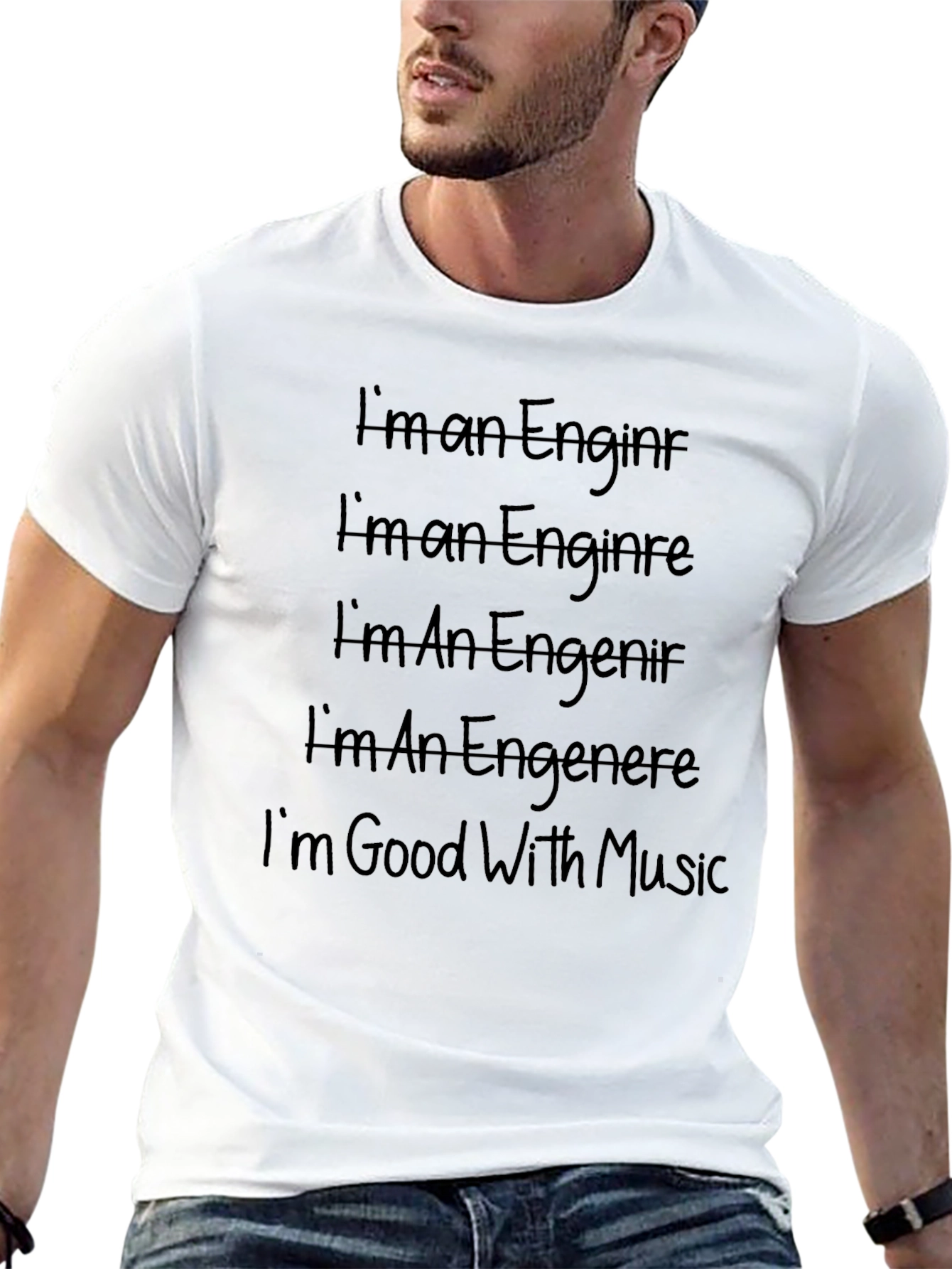Funny Engineering & Music T-Shirt