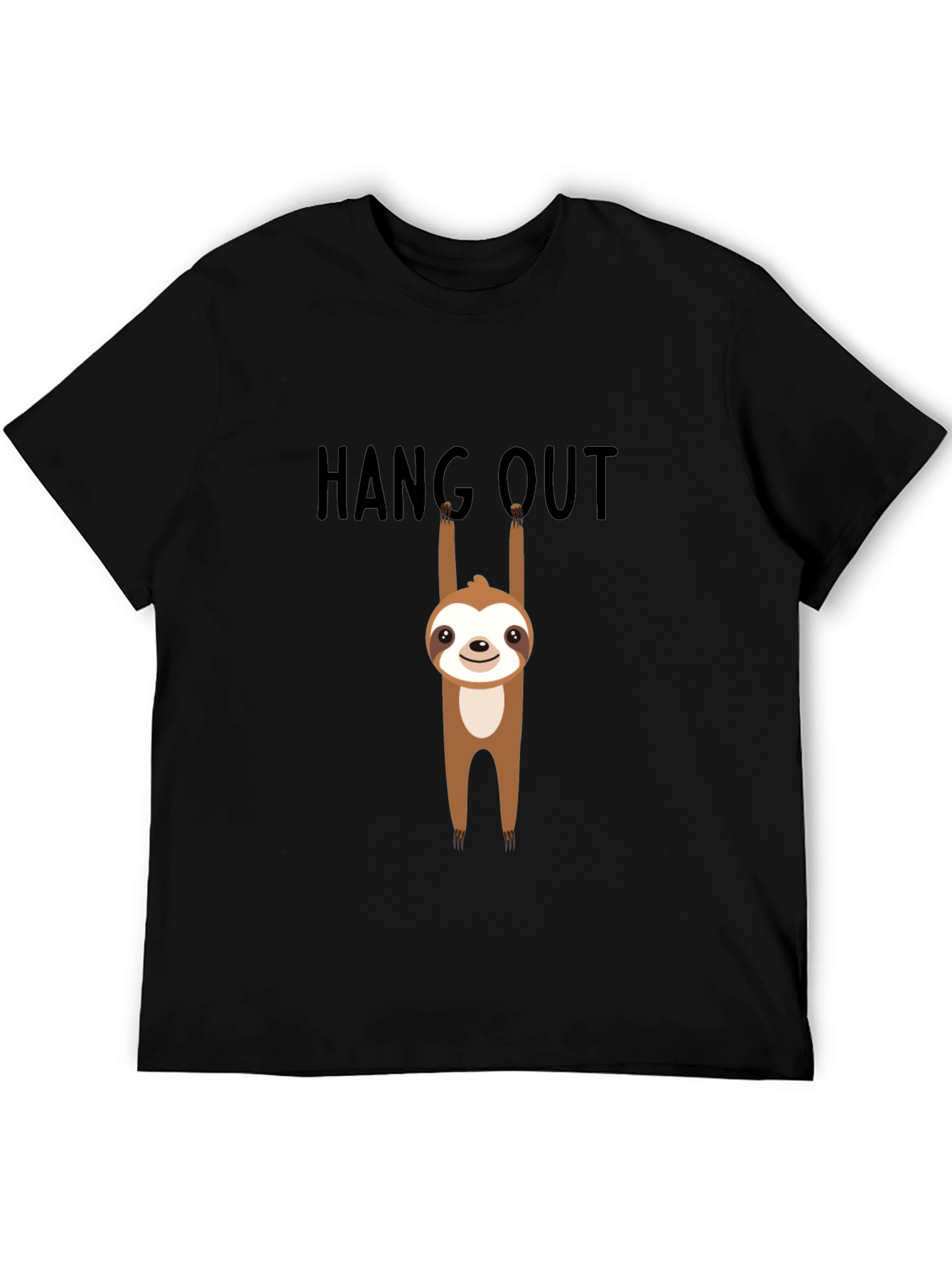 Hang Out Sloth Graphic T-Shirt
