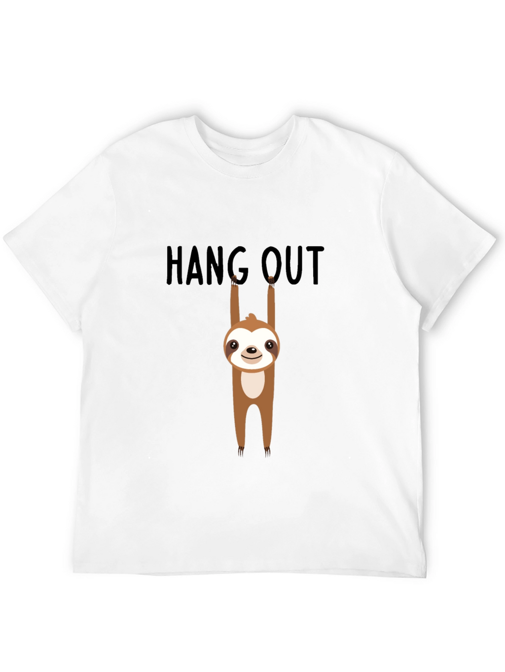 Hang Out Sloth Graphic T-Shirt