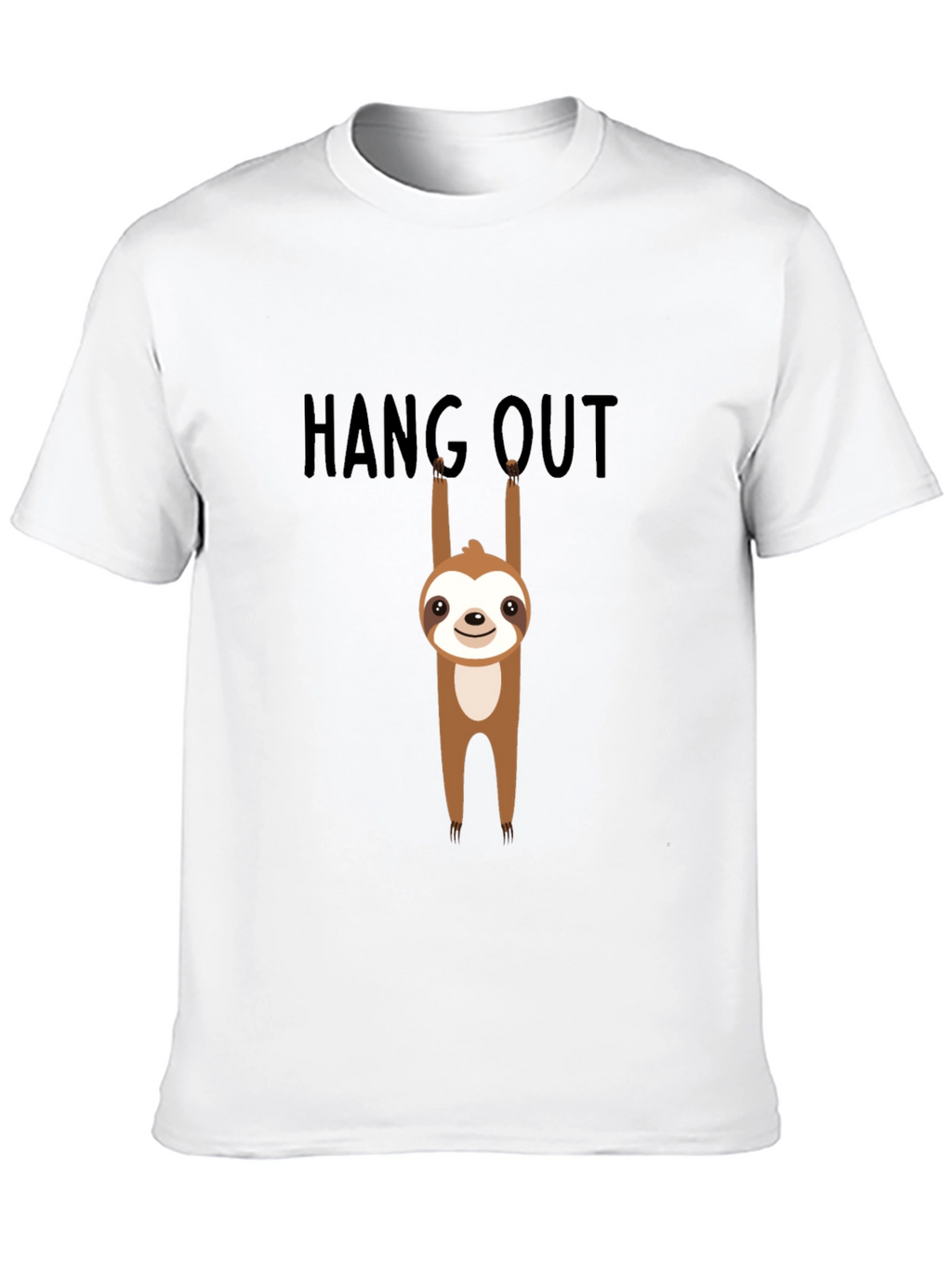 Hang Out Sloth Graphic T-Shirt