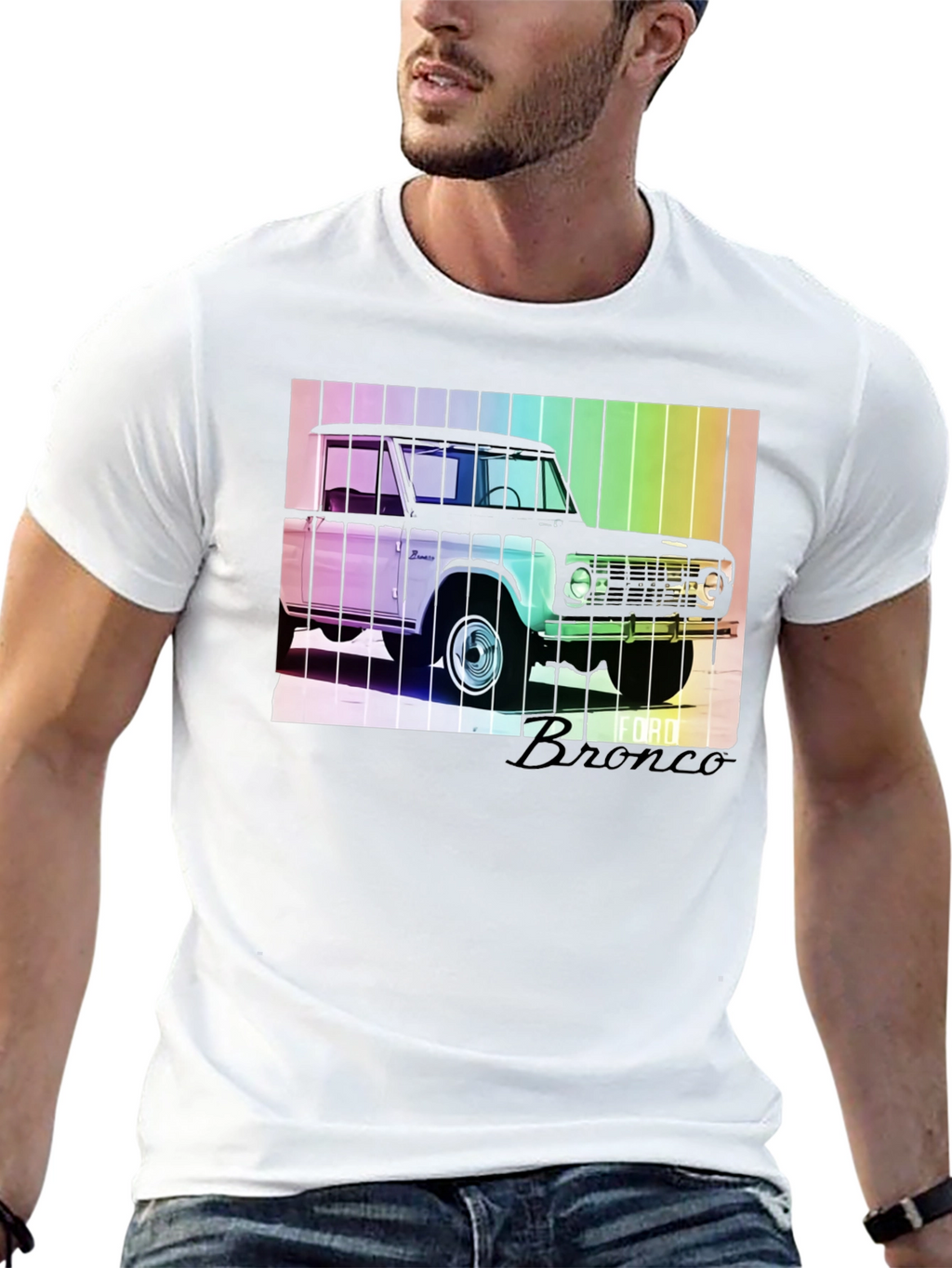 Retro Ford Bronco Graphic Tee