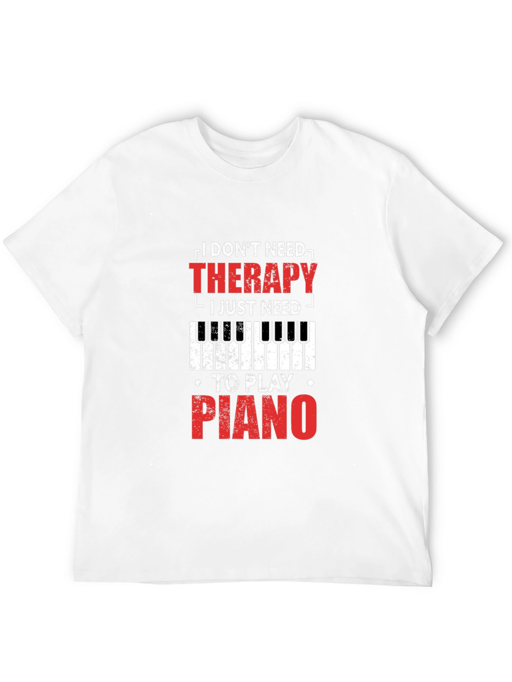 Piano Therapy T-Shirt - Musicians Apparel