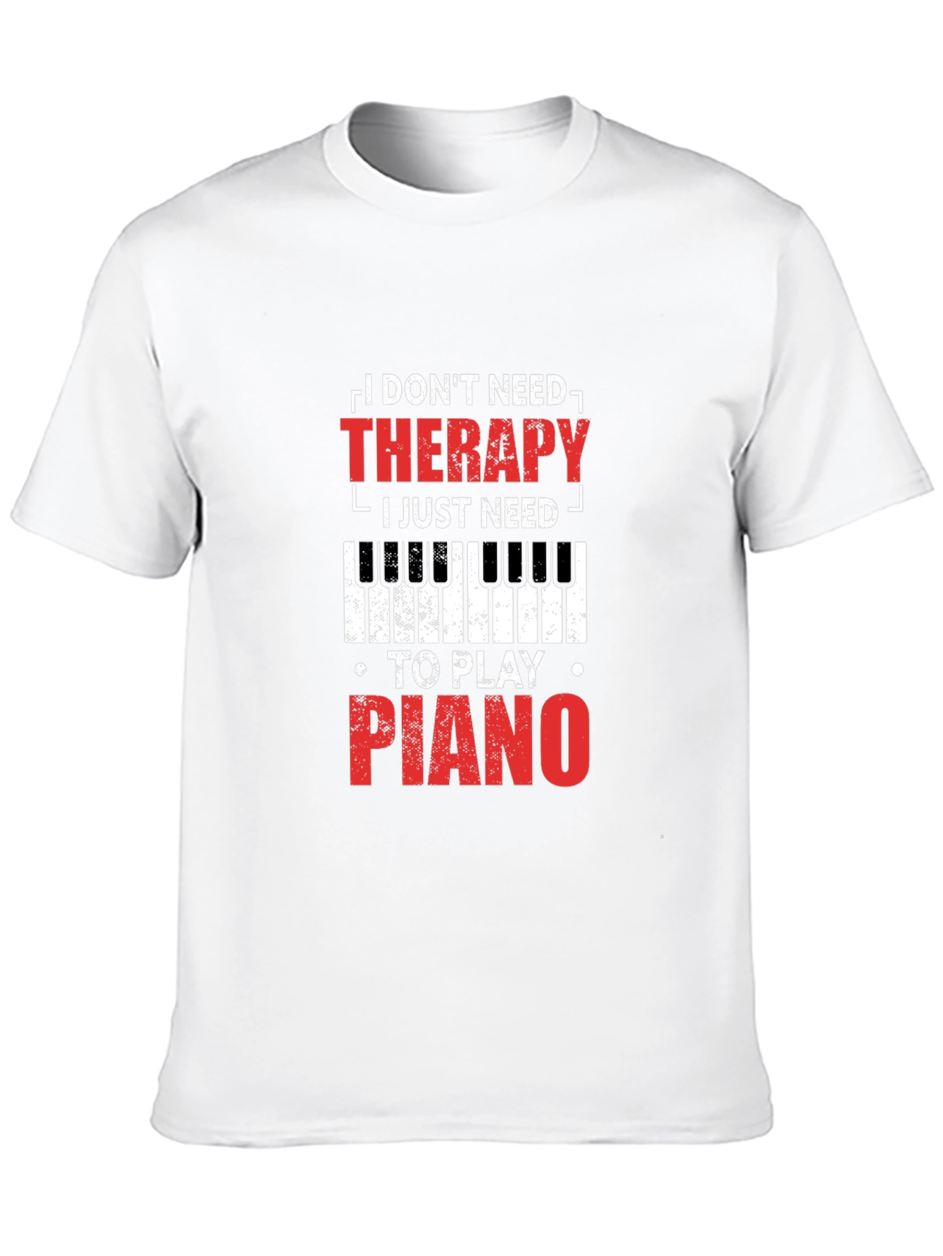 Piano Therapy T-Shirt - Musicians Apparel