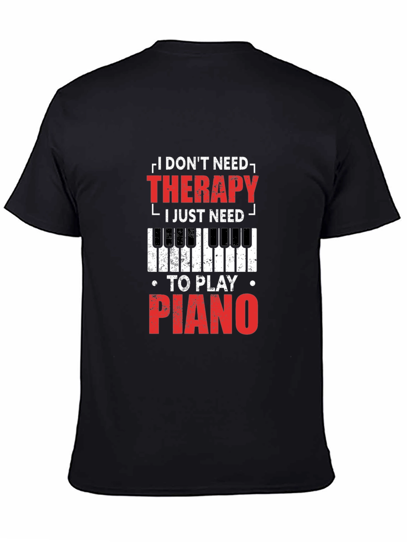 Piano Therapy T-Shirt - Musicians Apparel