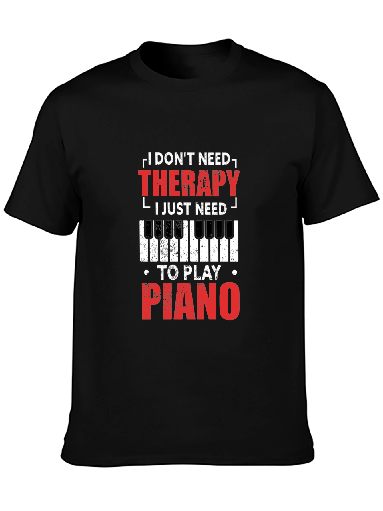 Piano Therapy T-Shirt - Musicians Apparel