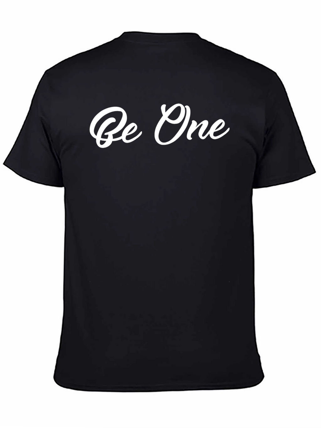 Be One Graphic Print Black T-Shirt