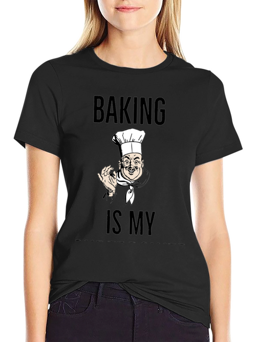 Baking Is My Passion T-Shirt - Funny Chef Design