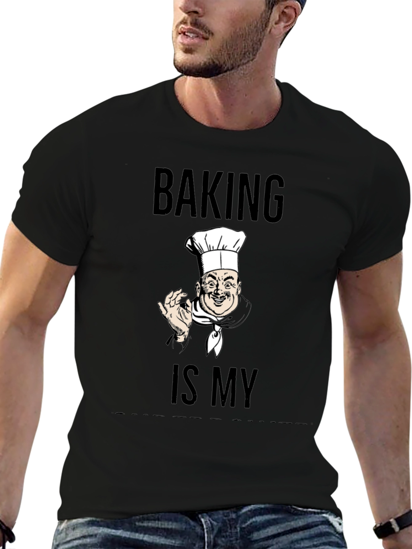 Baking Is My Passion T-Shirt - Funny Chef Design